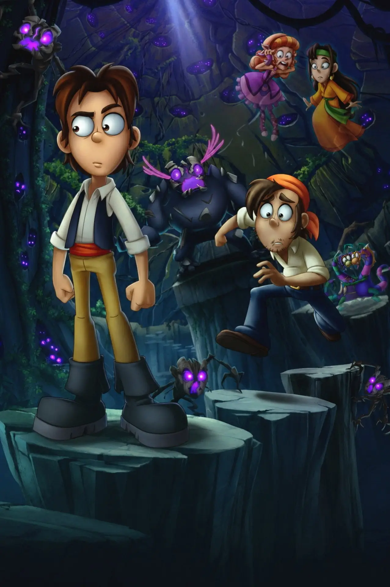 Plakat filmowy "La Leyenda de los Chaneques"