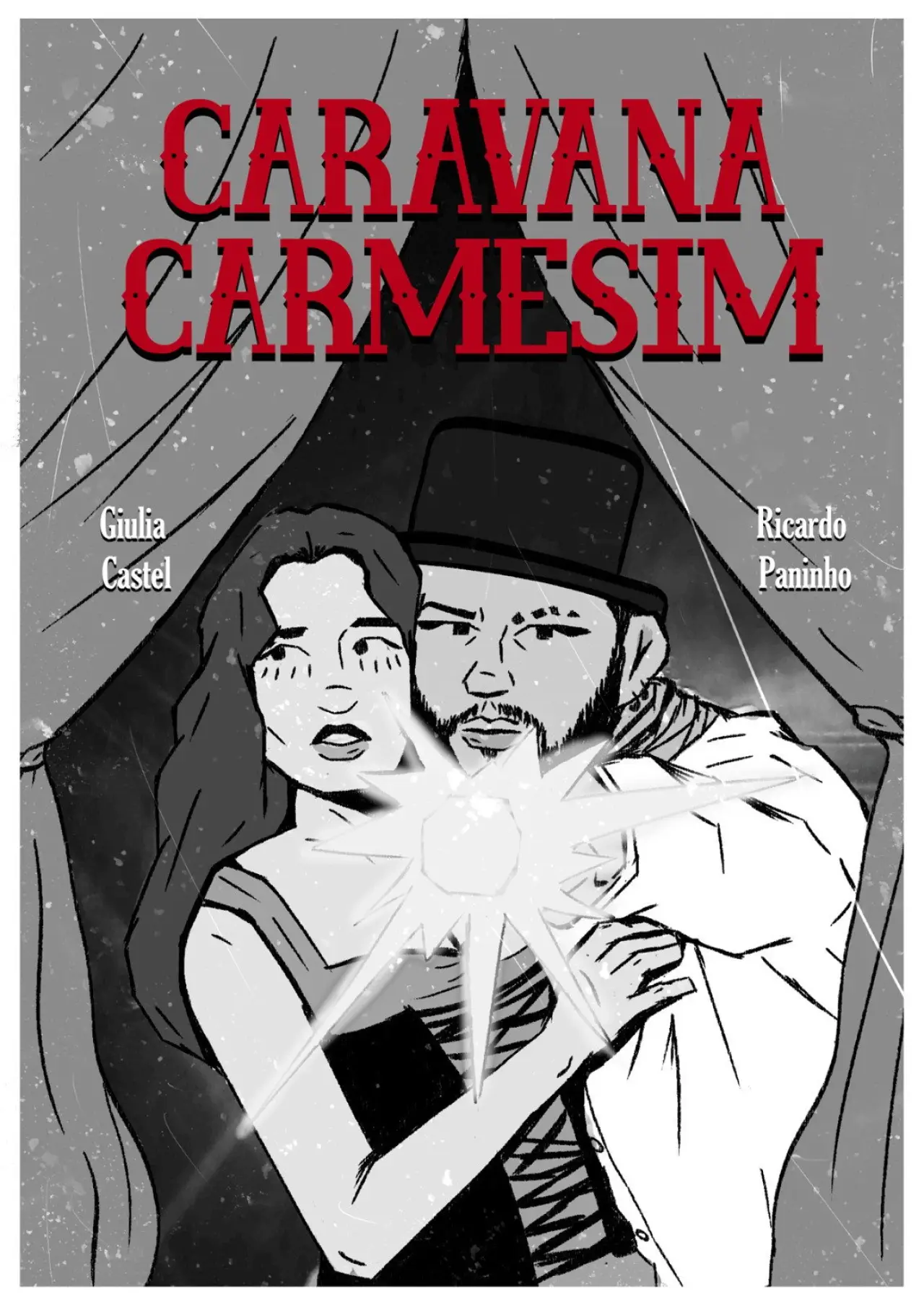 Plakat filmowy "Caravana Carmesim"