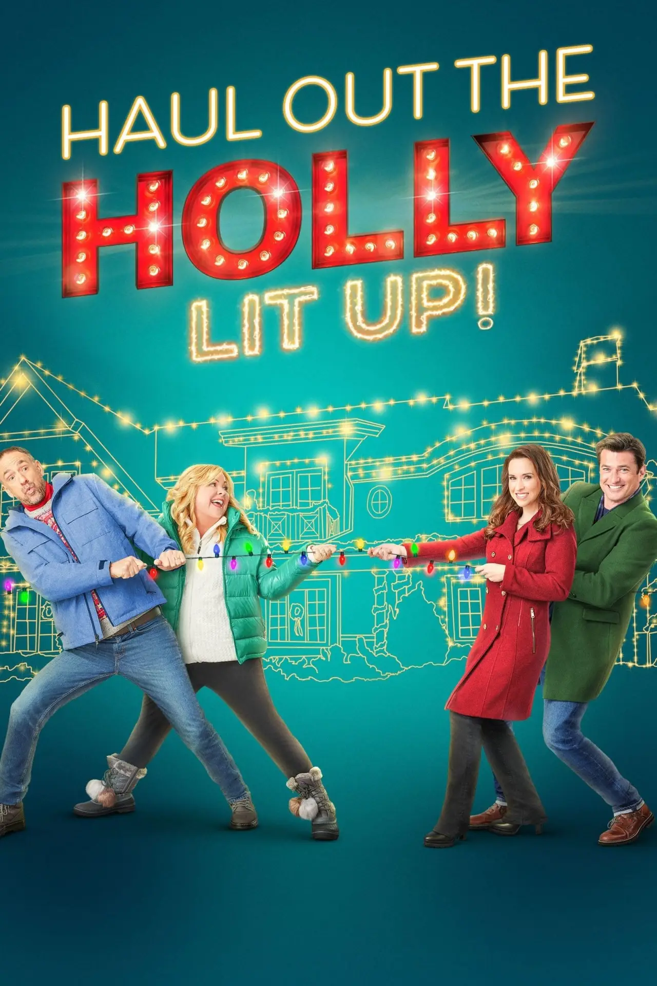 Plakat filmowy "Haul Out the Holly: Lit Up"