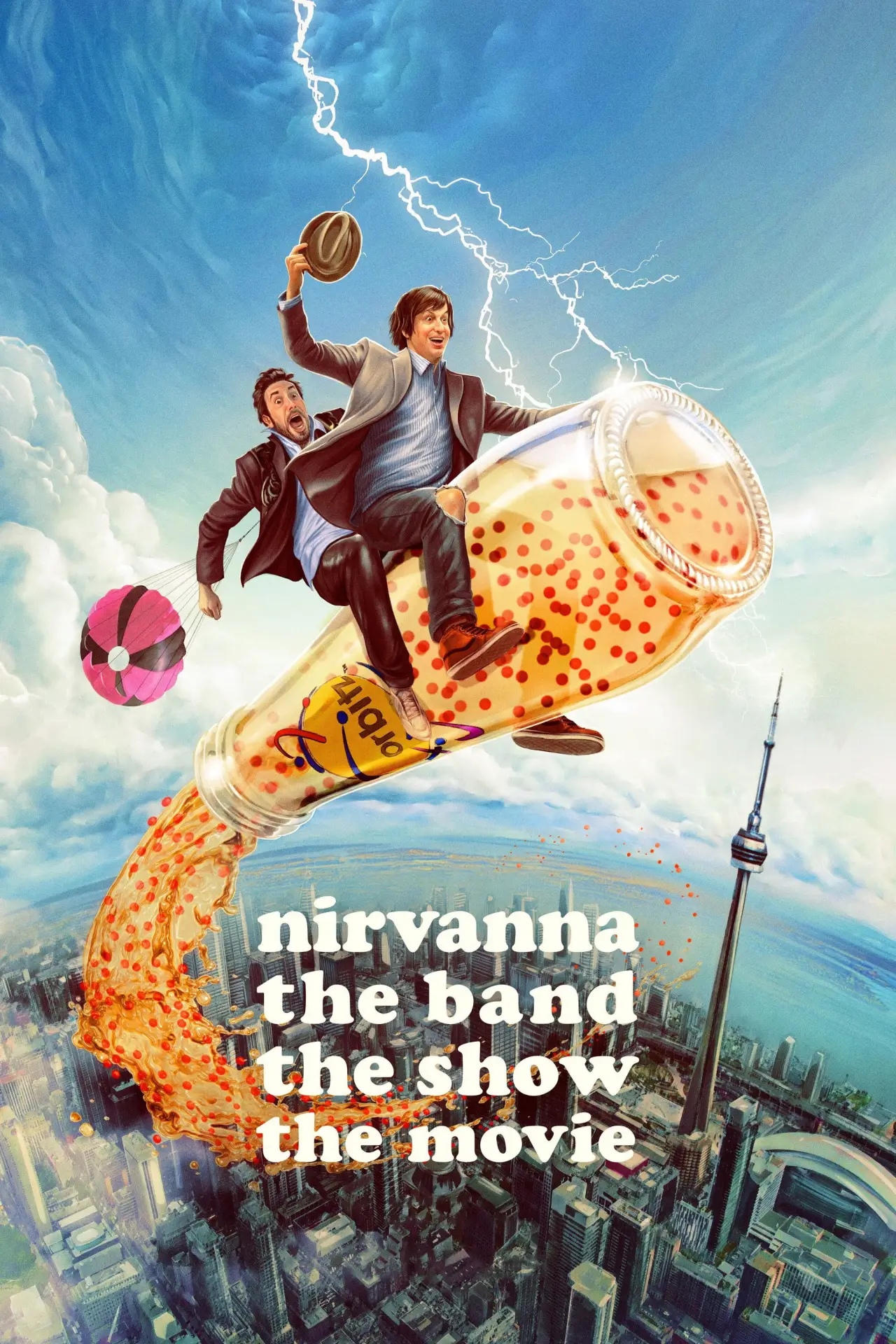 Plakat filmowy "Nirvanna the Band the Show the Movie"