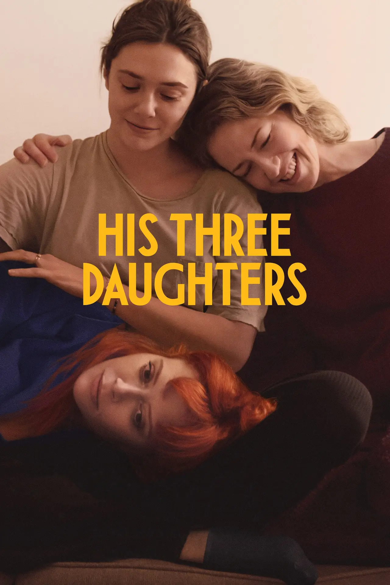 Plakat filmowy "Jego trzy córki"
