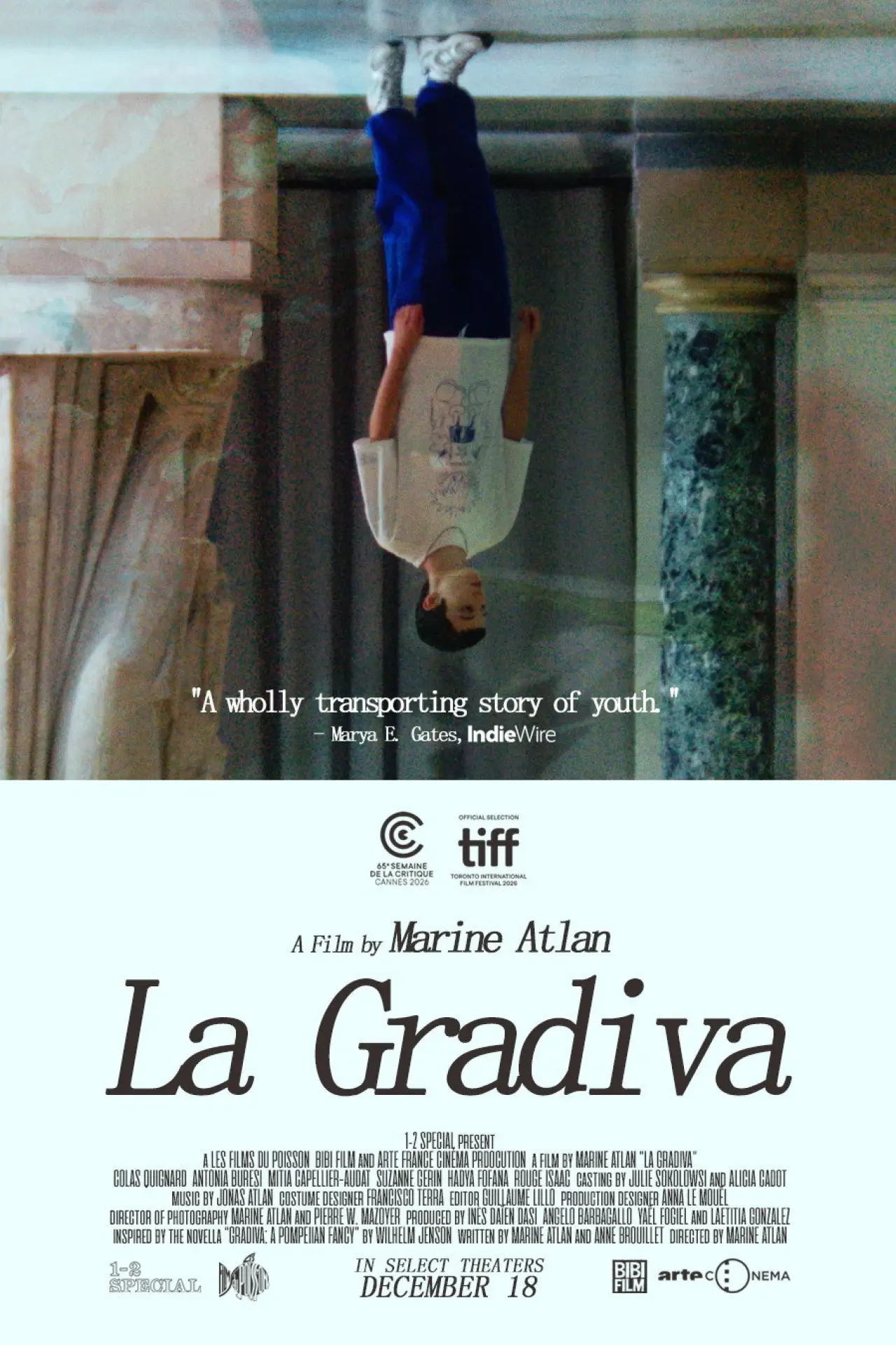 Plakat filmowy "La Gradiva"