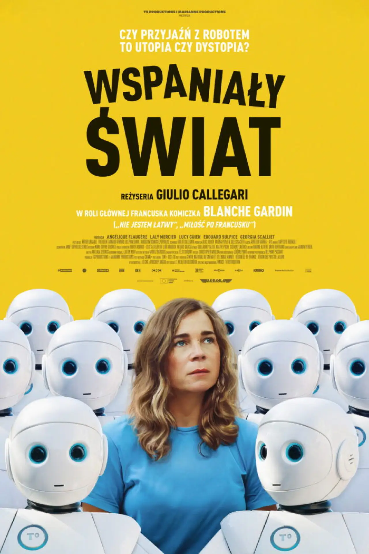 Plakat filmowy "Wspaniały świat"
