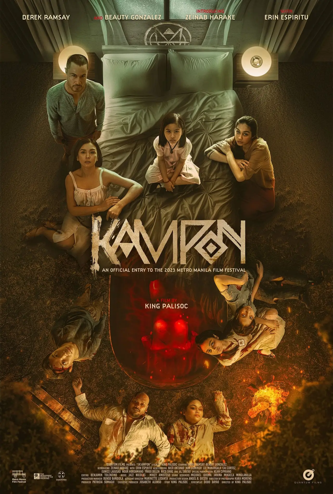 Plakat filmowy "Kampon"