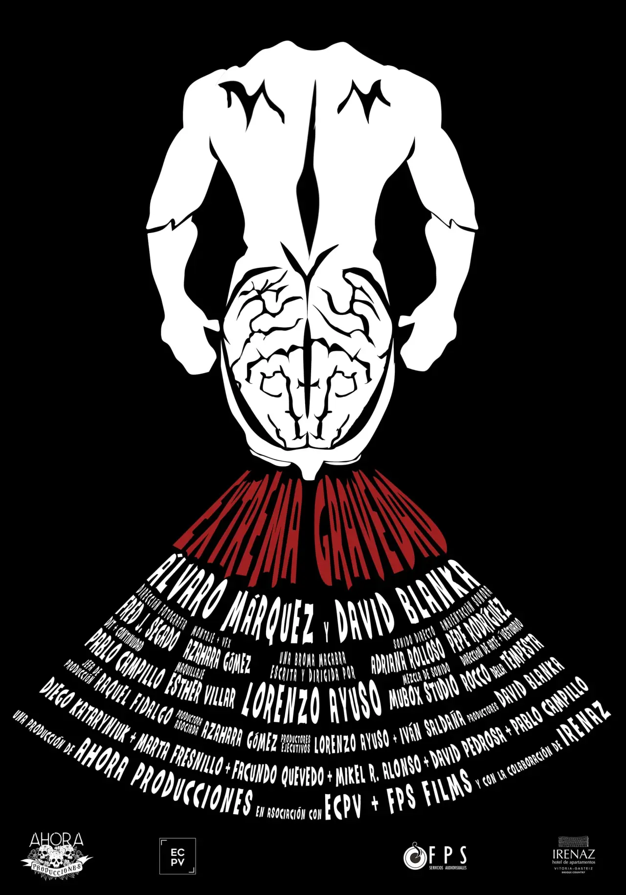 Plakat filmowy "Extrema gravedad"