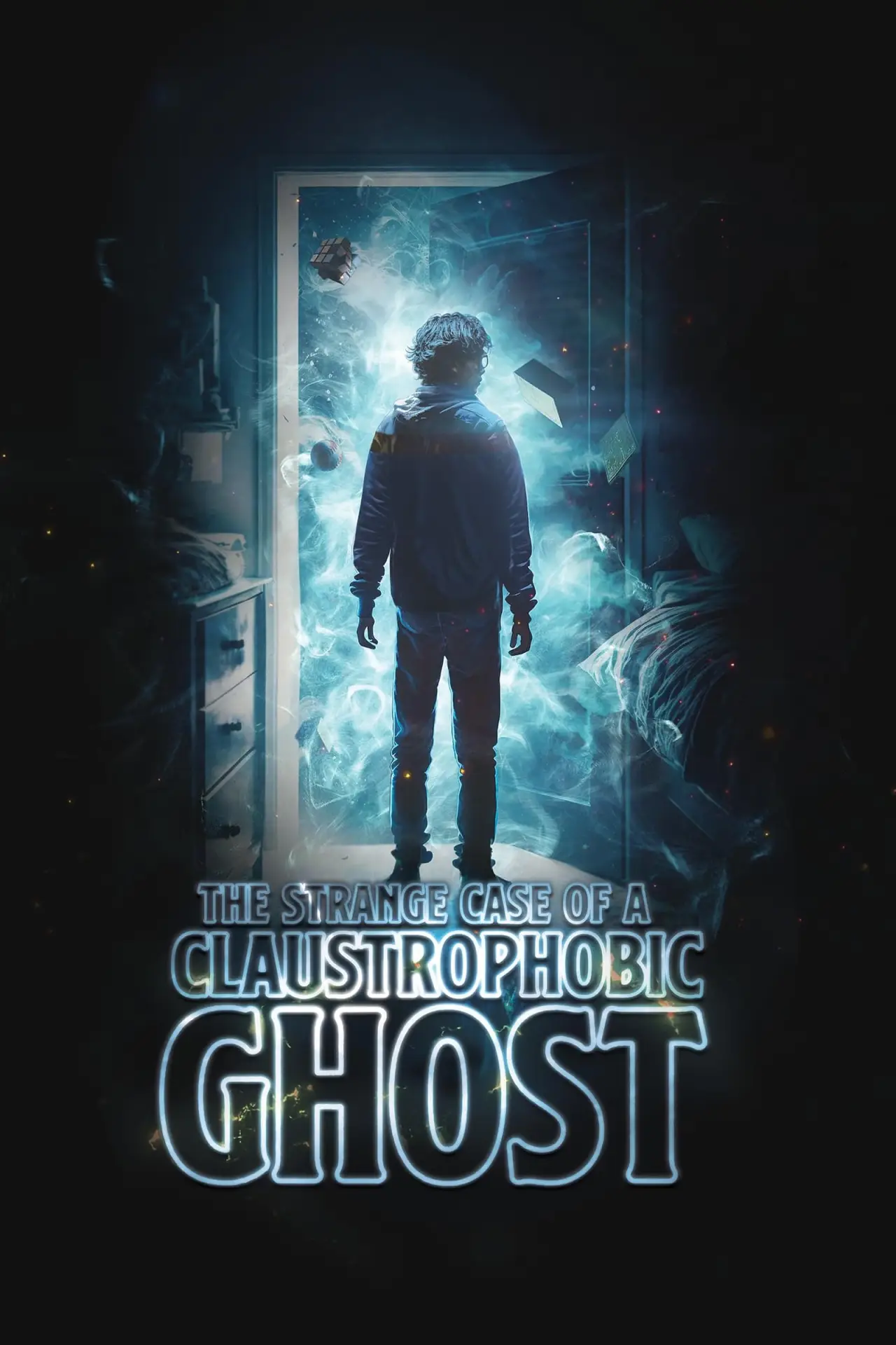 Plakat filmowy "El extraño caso del fantasma claustrofóbico"