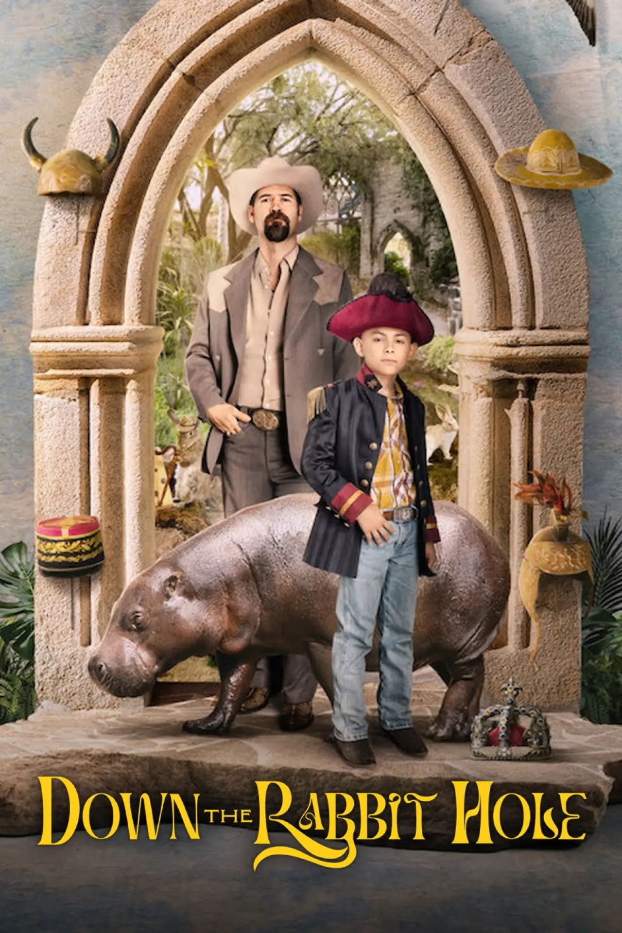 Plakat filmowy "W głąb króliczej nory"