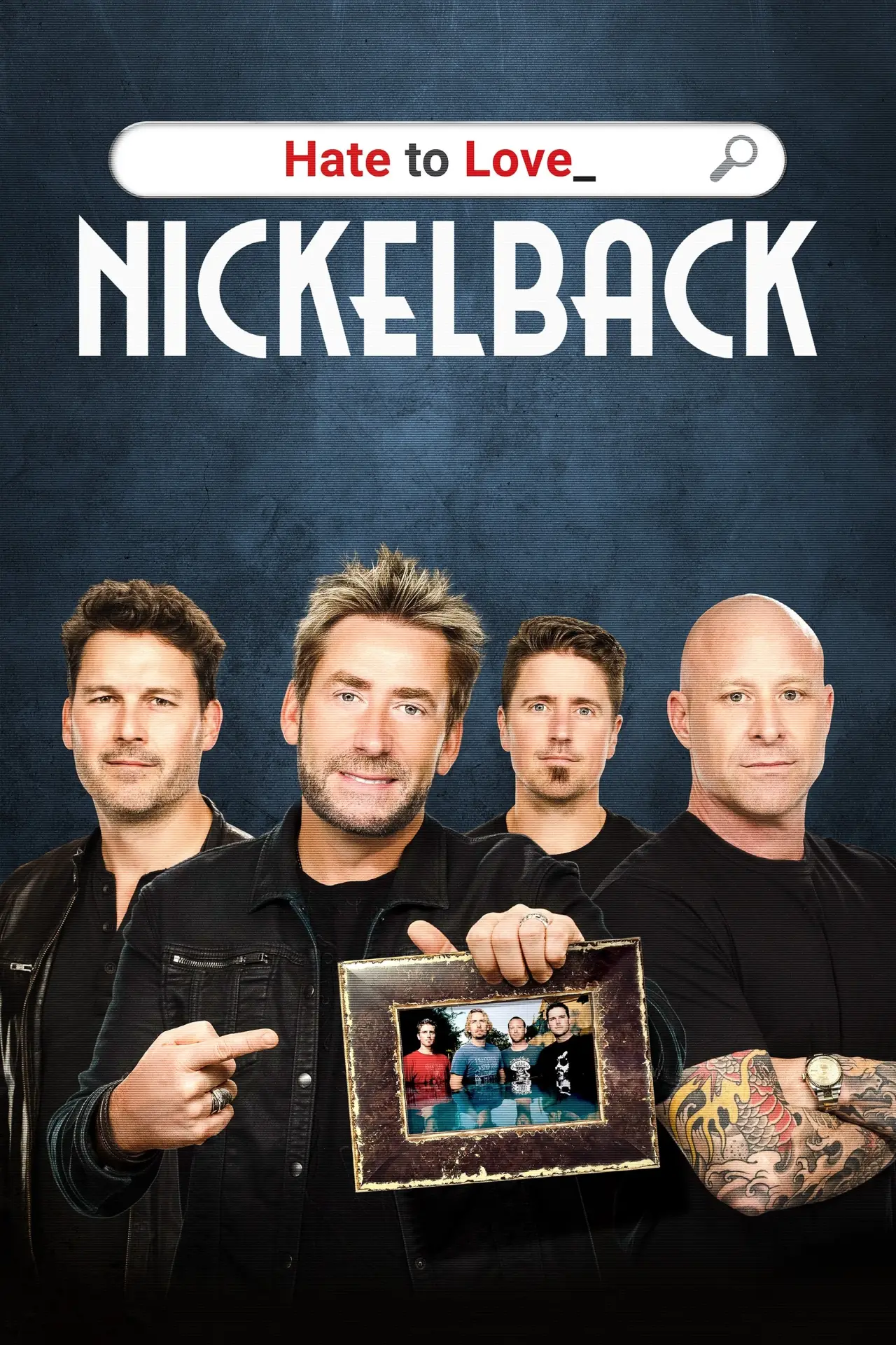 Plakat filmowy "Hate to Love: Nickelback"