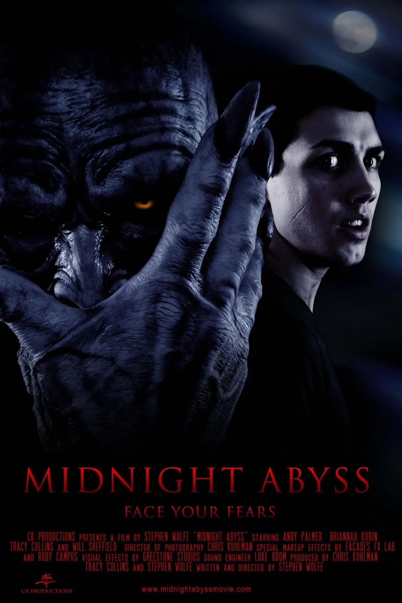 Plakat filmowy "Midnight Abyss"