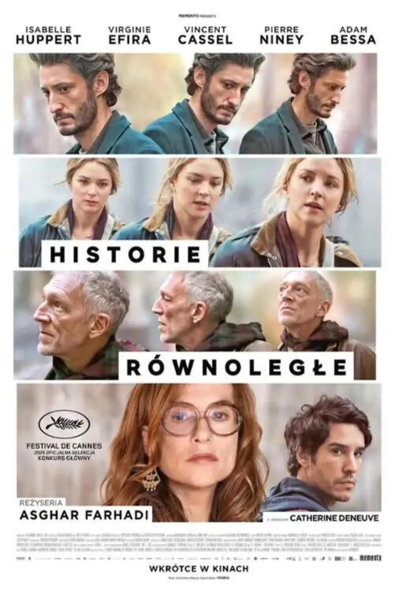 Plakat filmowy "Historie równoległe"