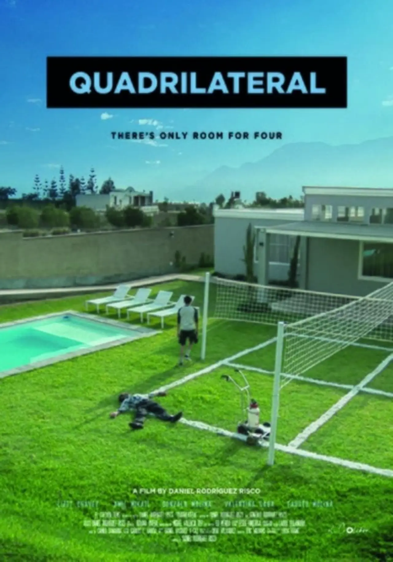 Plakat filmowy "Cuadrilátero"