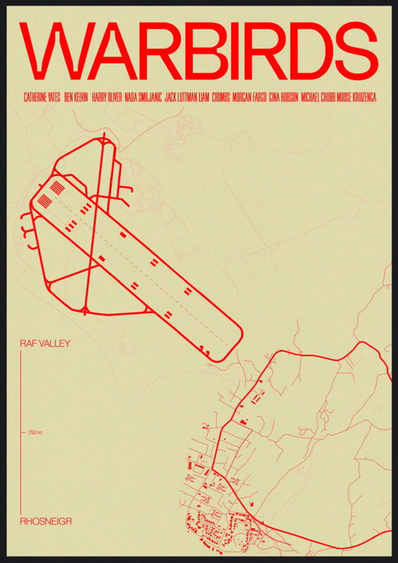 Plakat filmowy "Warbirds"