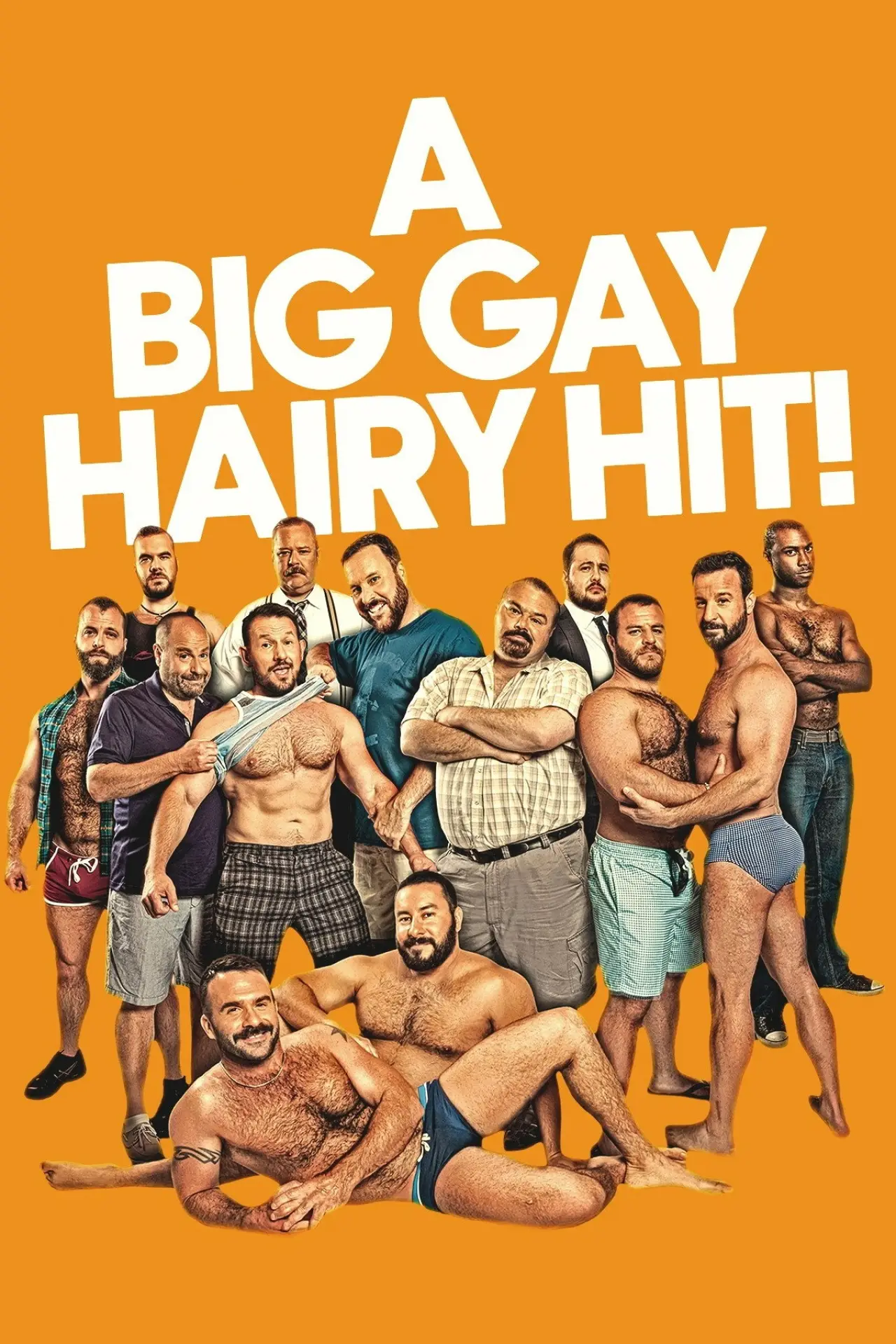 Plakat filmowy "A Big Gay Hairy Hit! Where the Bears Are: The Documentary"