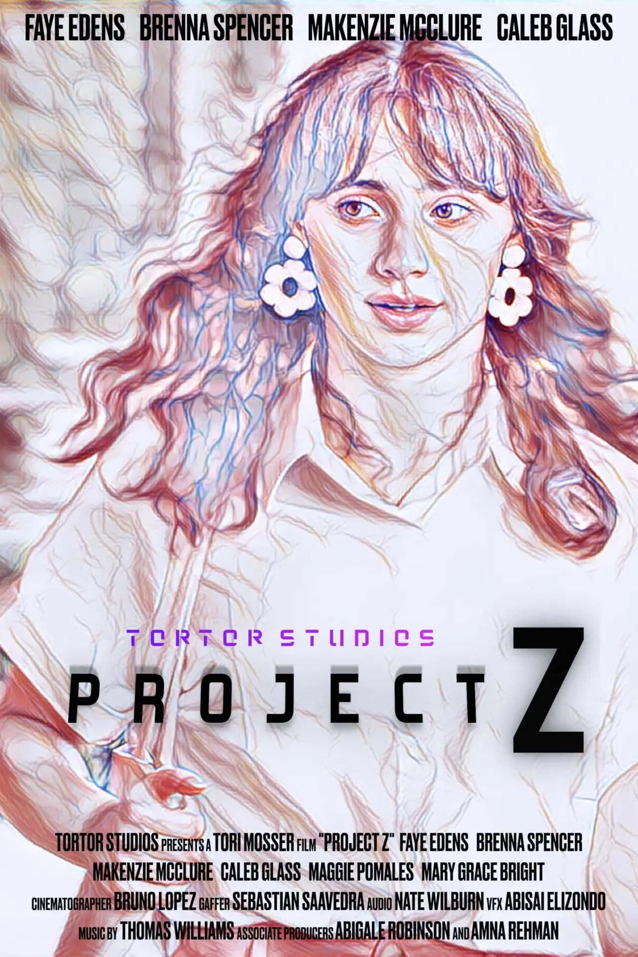 Plakat filmowy "Project Z"