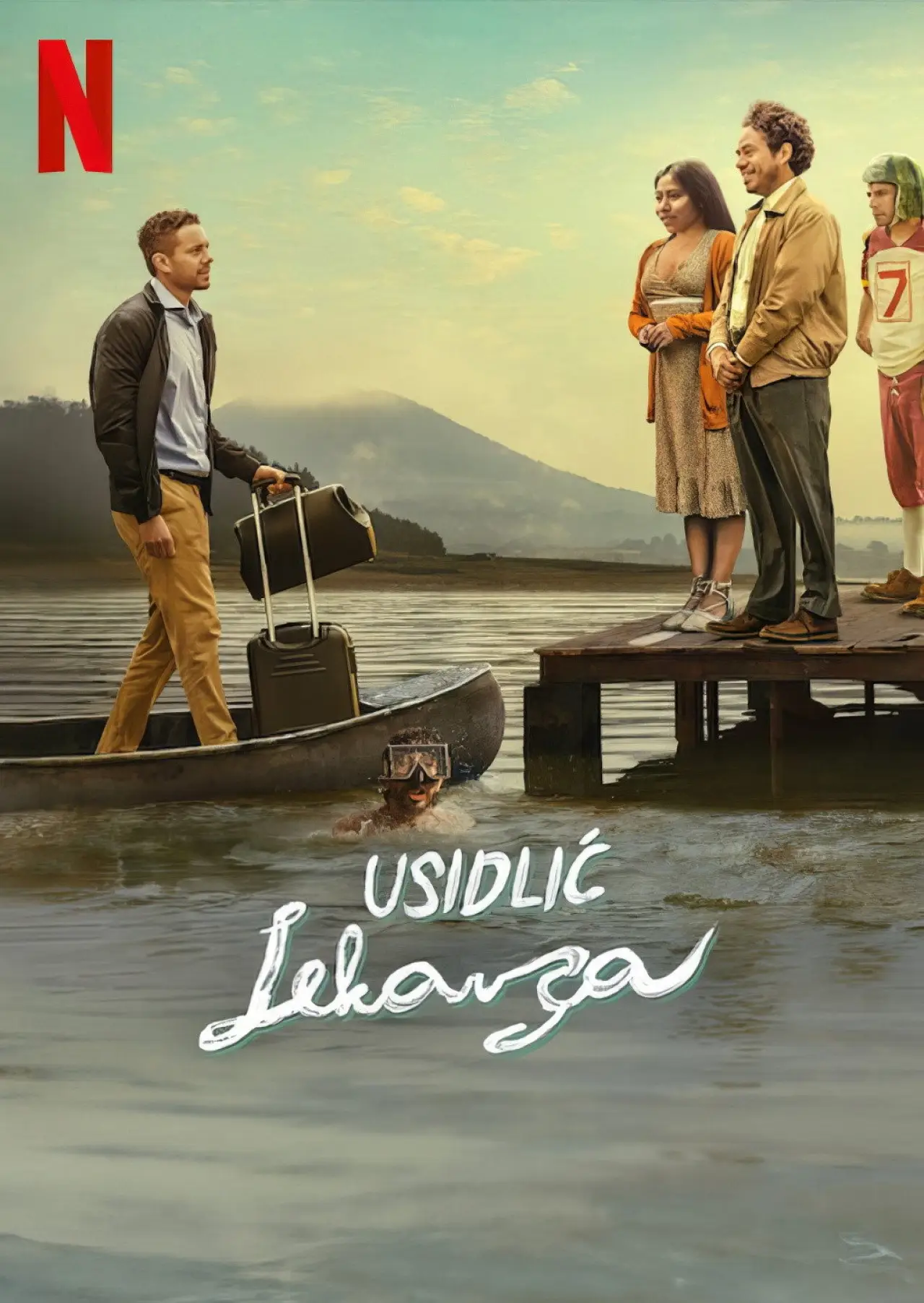 Plakat filmowy "Usidlić lekarza"