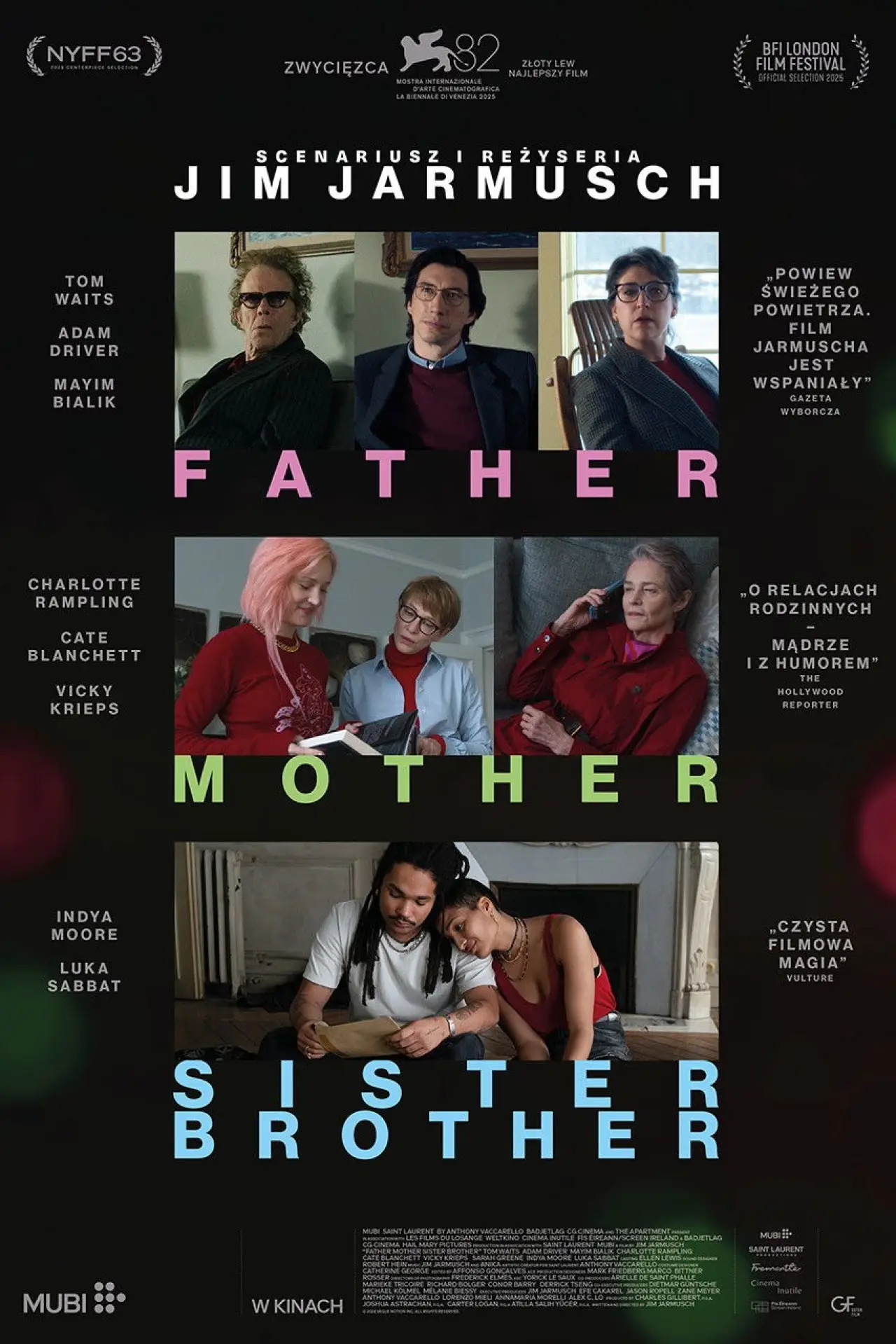 Plakat filmowy "Father Mother Sister Brother"