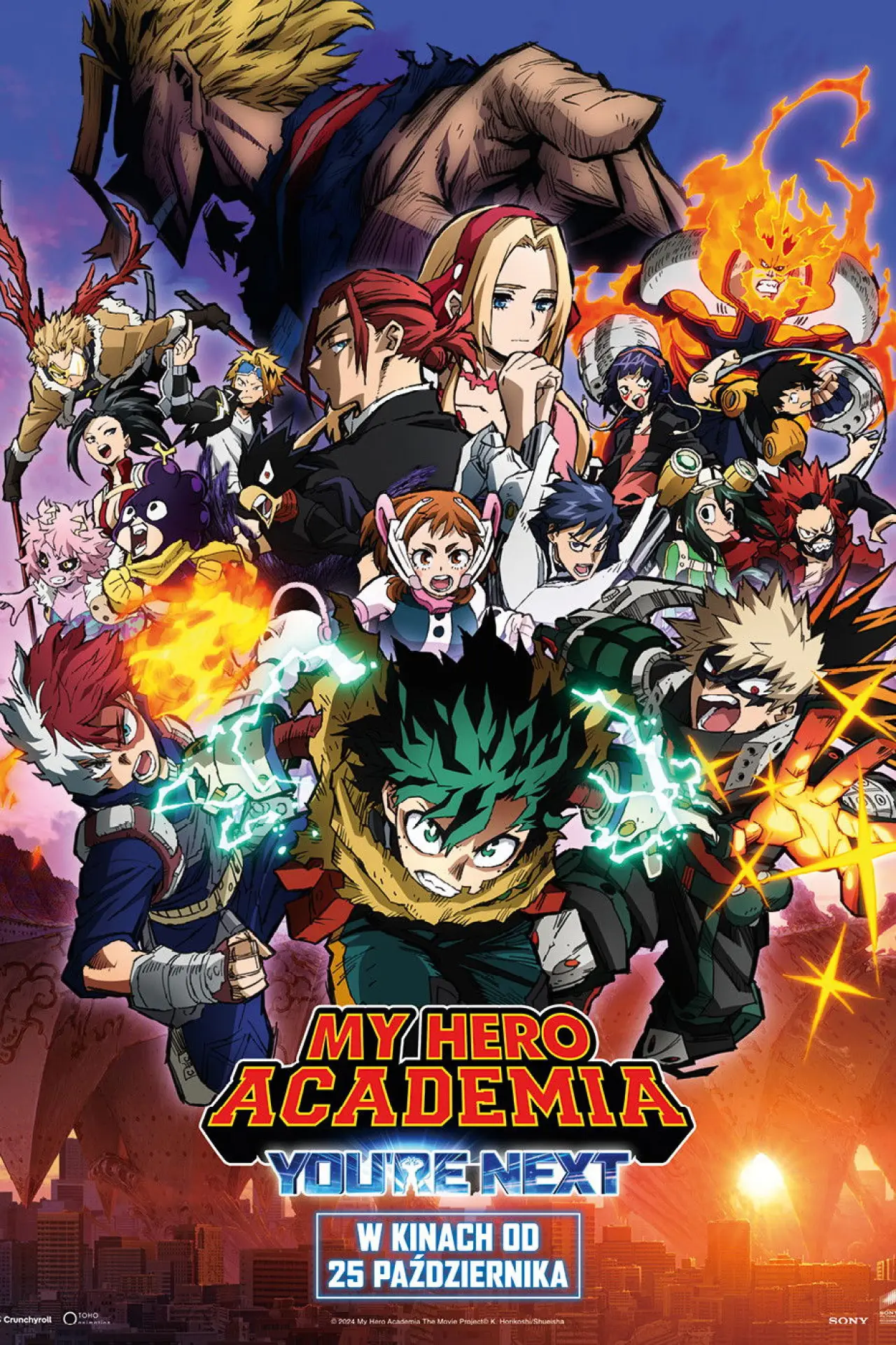 Plakat filmowy "My Hero Academia: You
