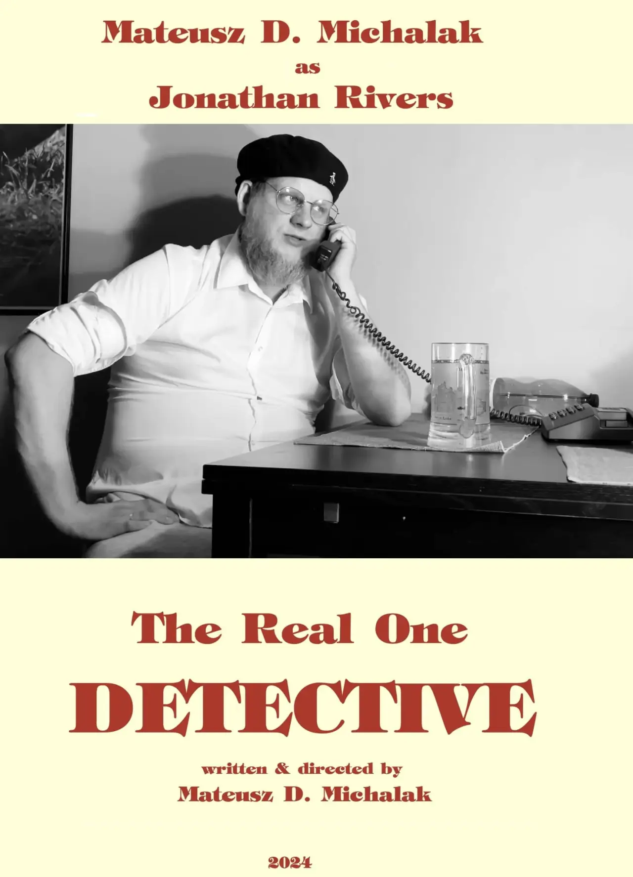 Plakat filmowy "The Real One Detective"