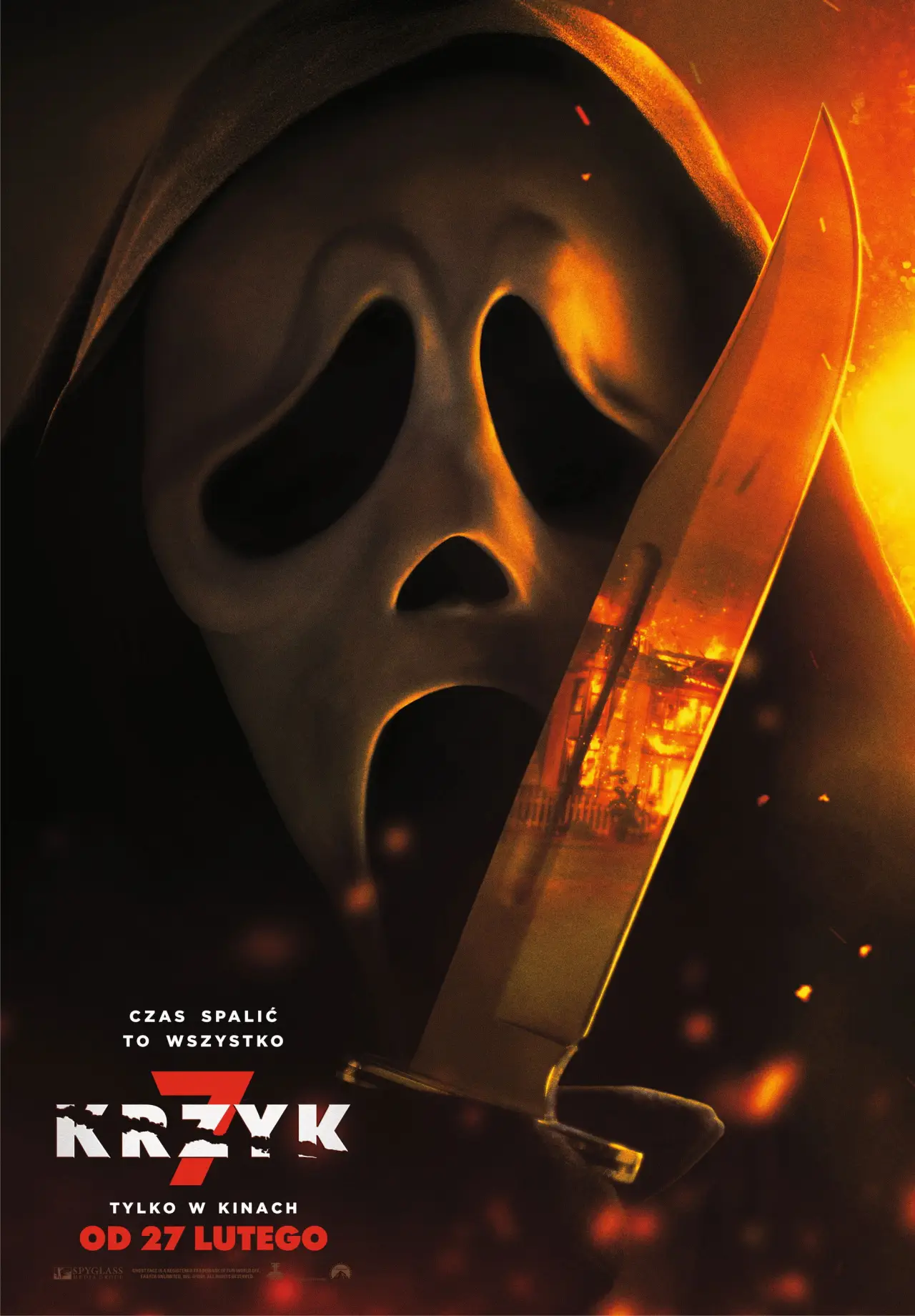 Plakat filmowy "Krzyk 7"