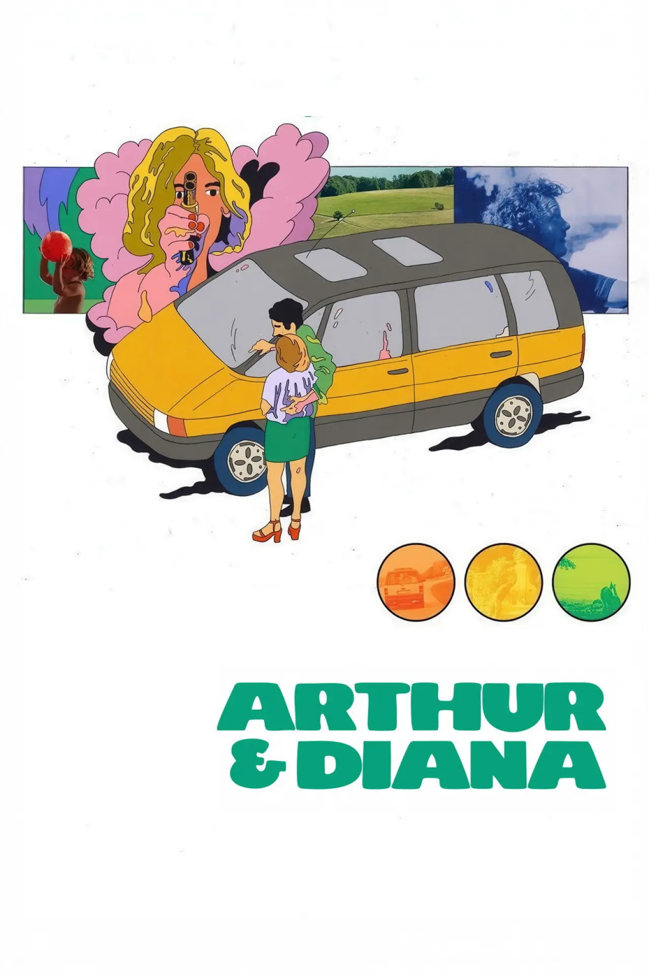 Plakat filmowy "Arthur & Diana"