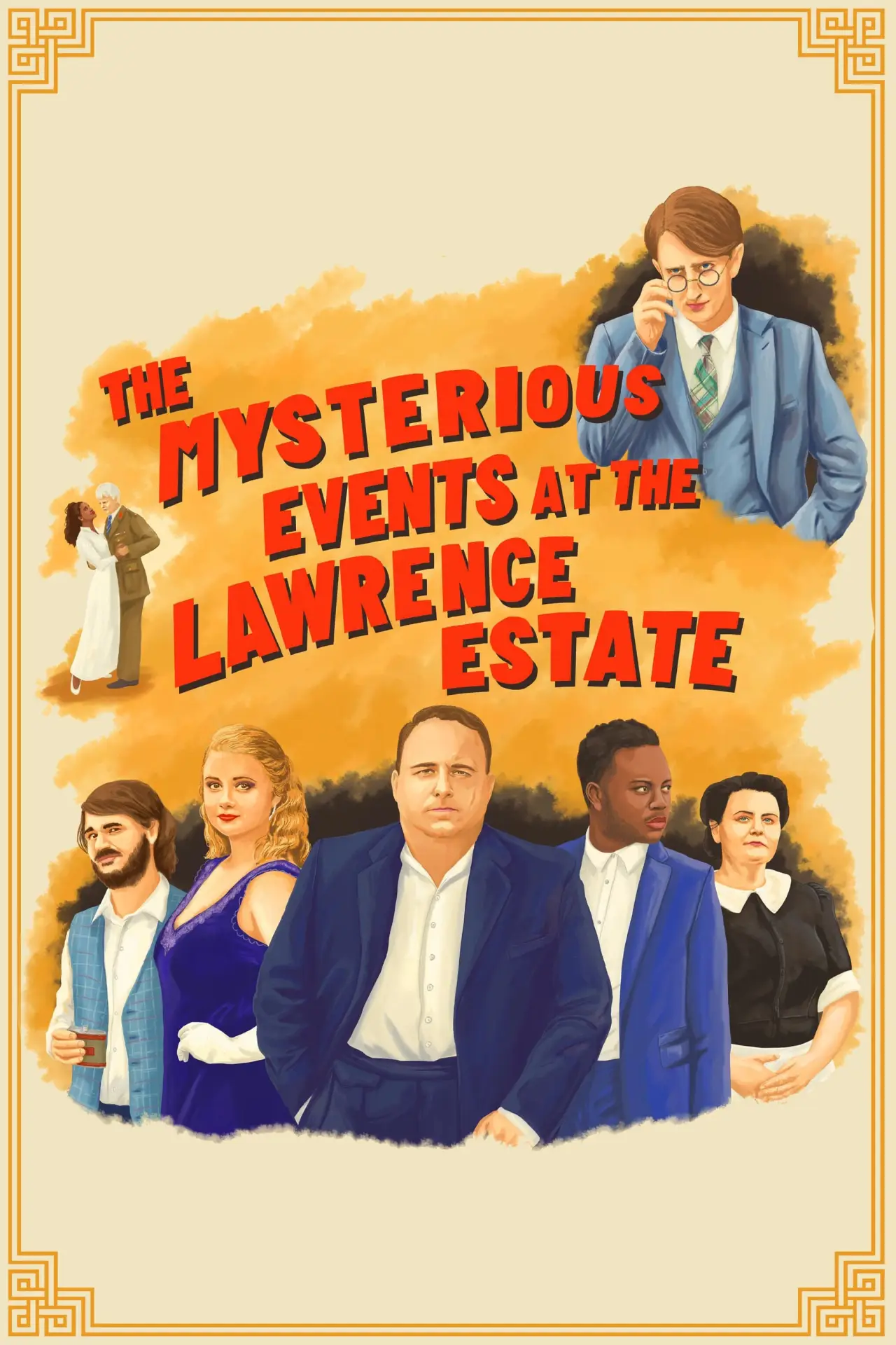 Plakat filmowy "The Mysterious Events at the Lawrence Estate"