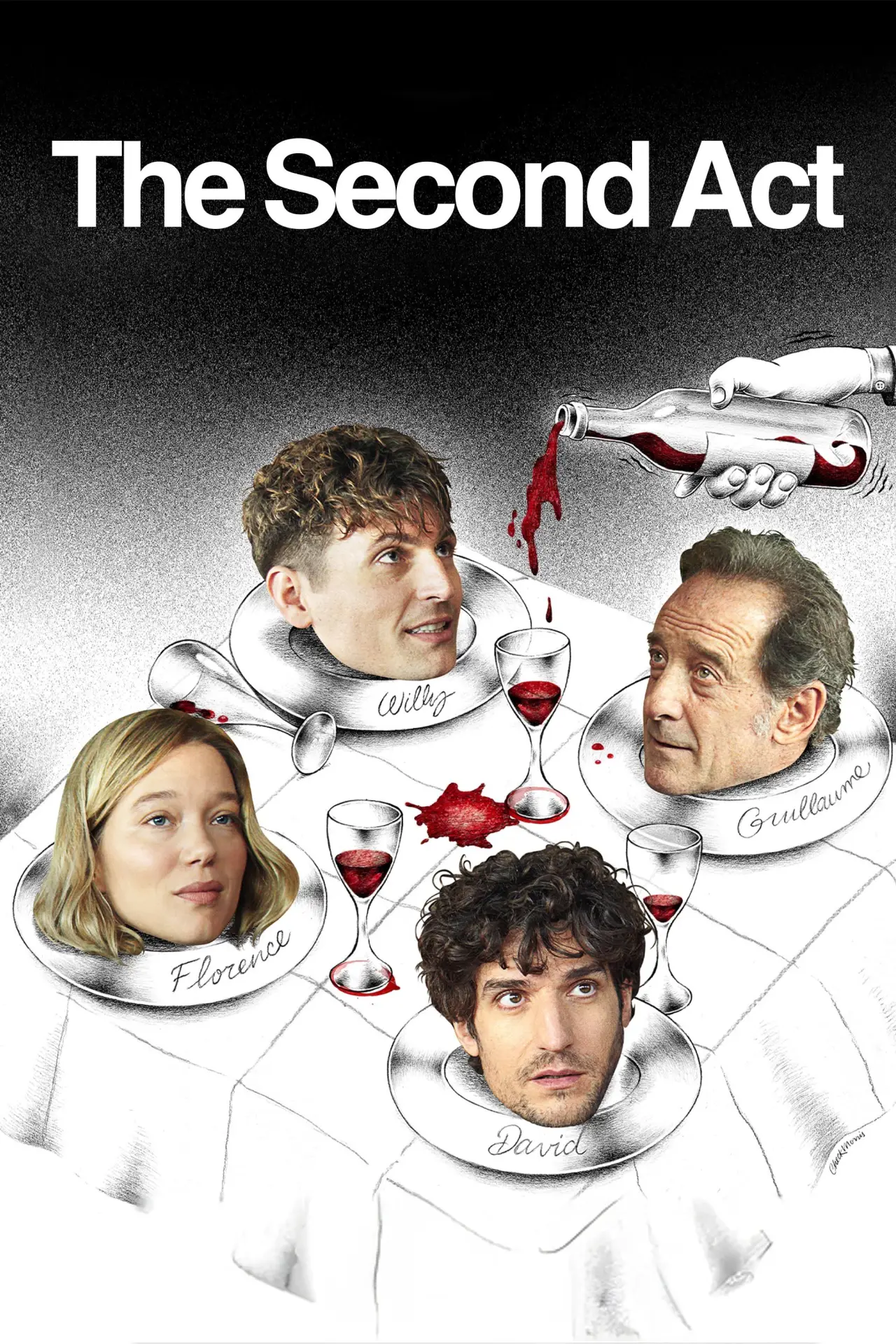 Plakat filmowy "Drugi akt"