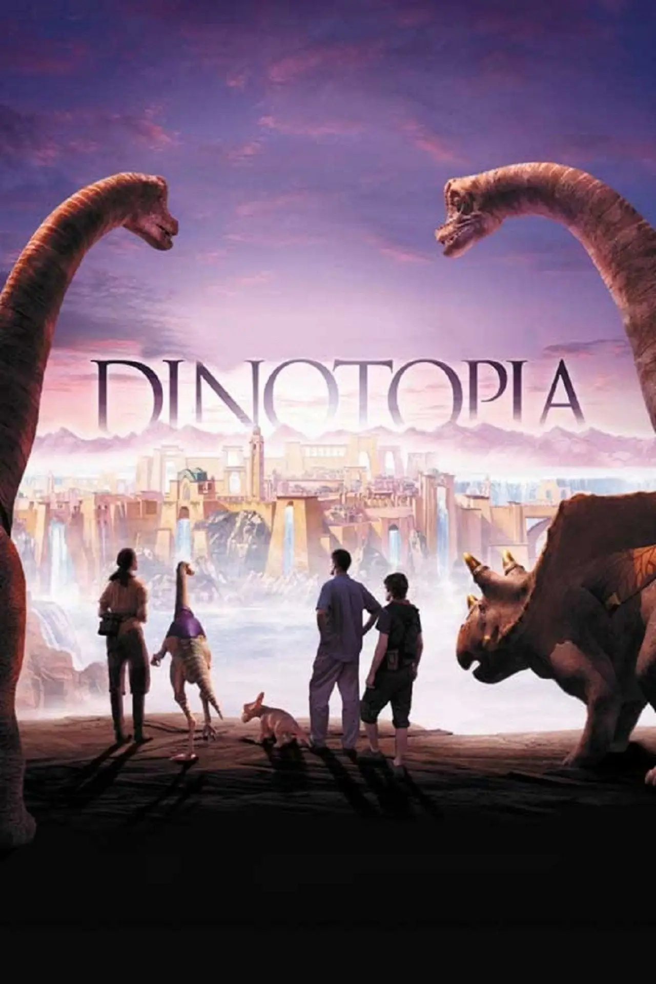 Plakat filmowy "Dinotopia"