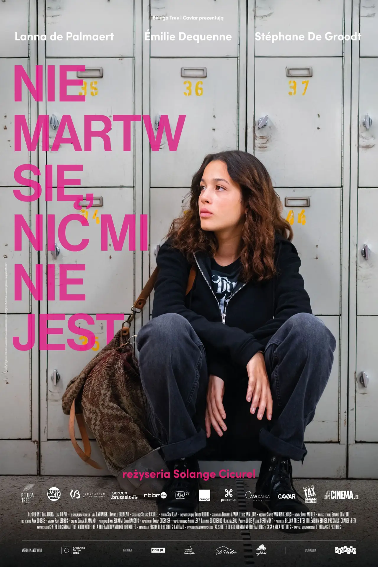 Plakat filmowy "Nie martw się, nic mi nie jest"