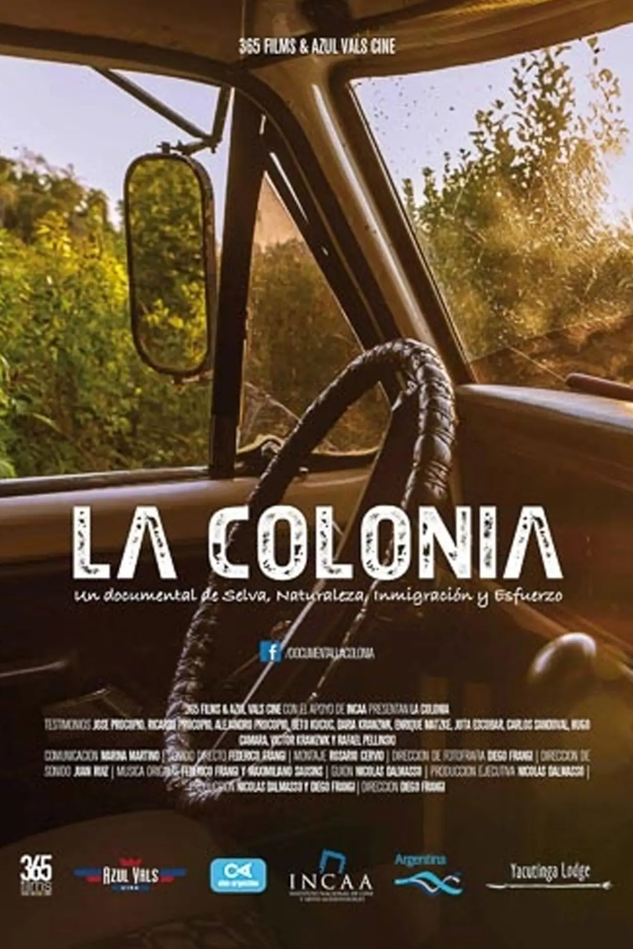 Plakat filmowy "La colonia"