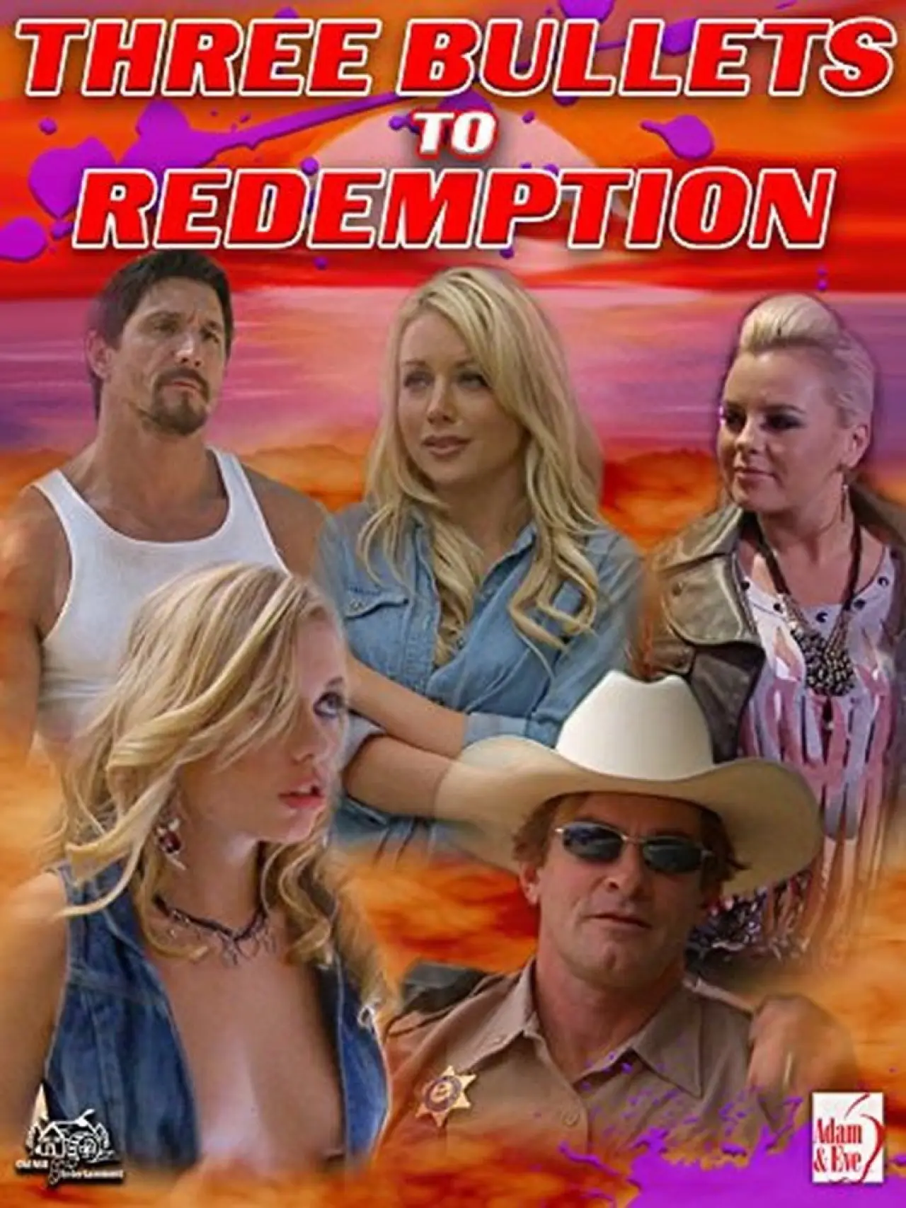 Plakat filmowy "Three Bullets To Redemption"