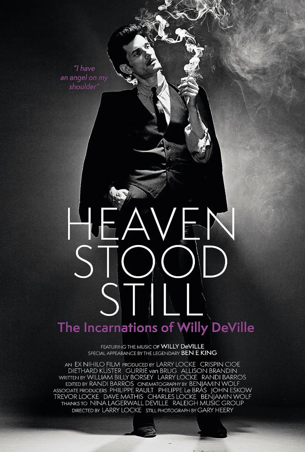 Plakat filmowy "Heaven Stood Still: The Incarnations of Willy DeVille"