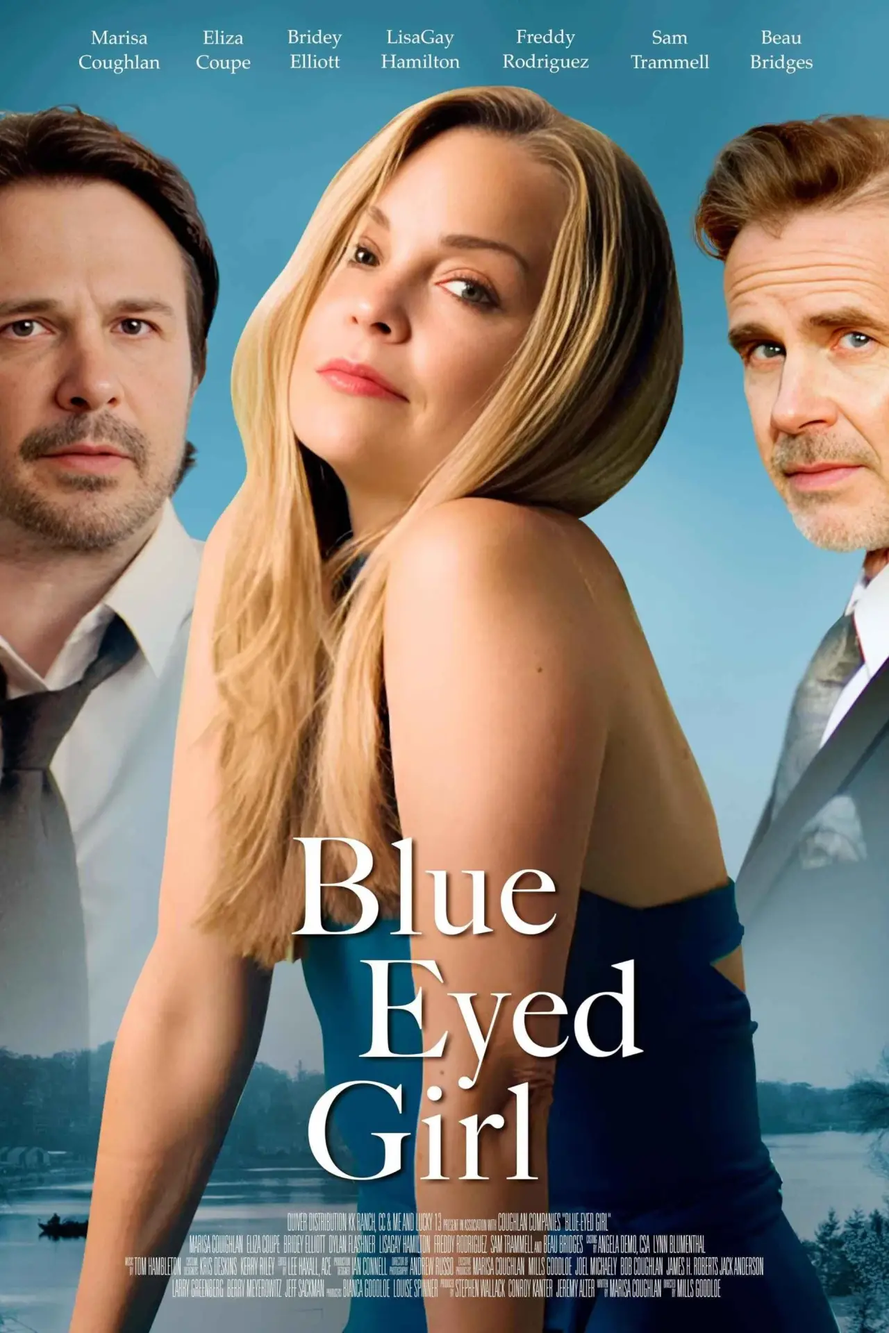 Plakat filmowy "Blue Eyed Girl"