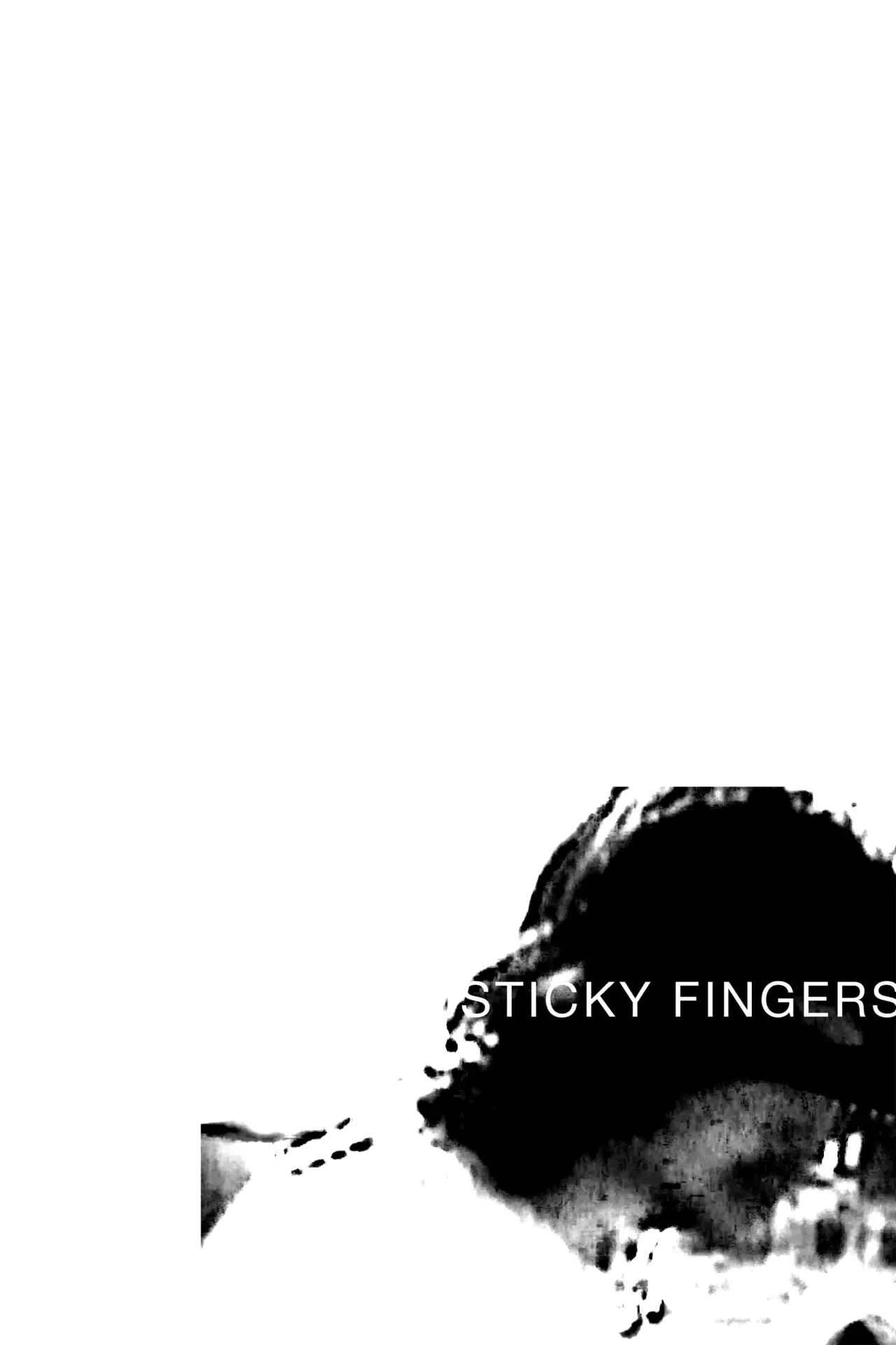Plakat filmowy "Sticky Fingers"