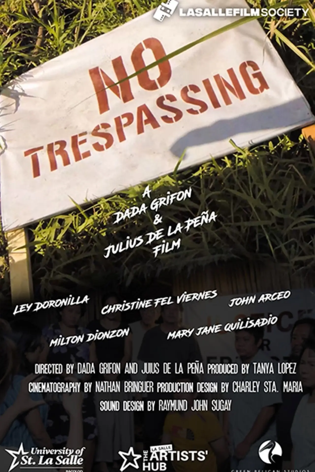 Plakat filmowy "No Trespassing"