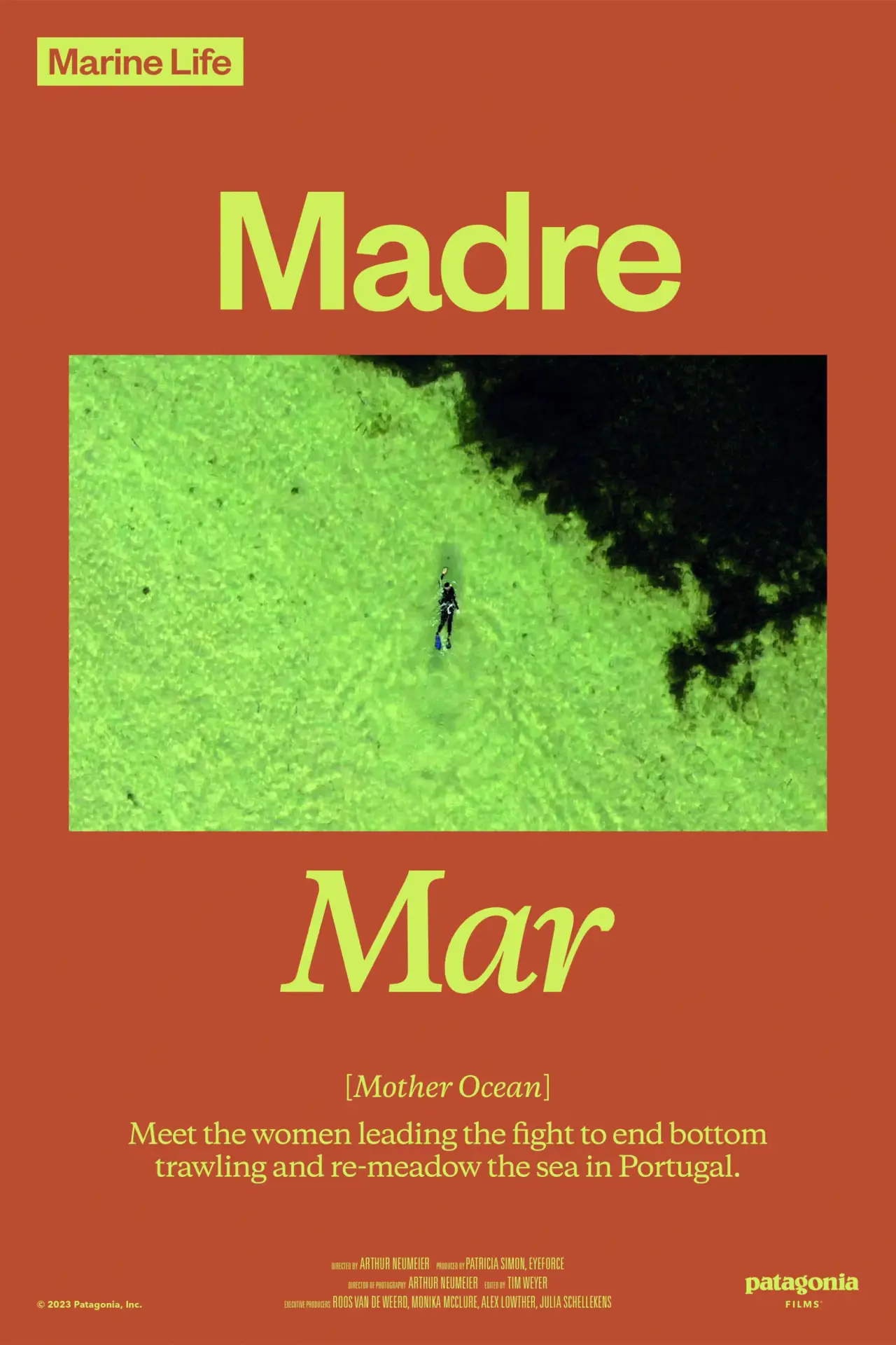 Plakat filmowy "Madre Mar"