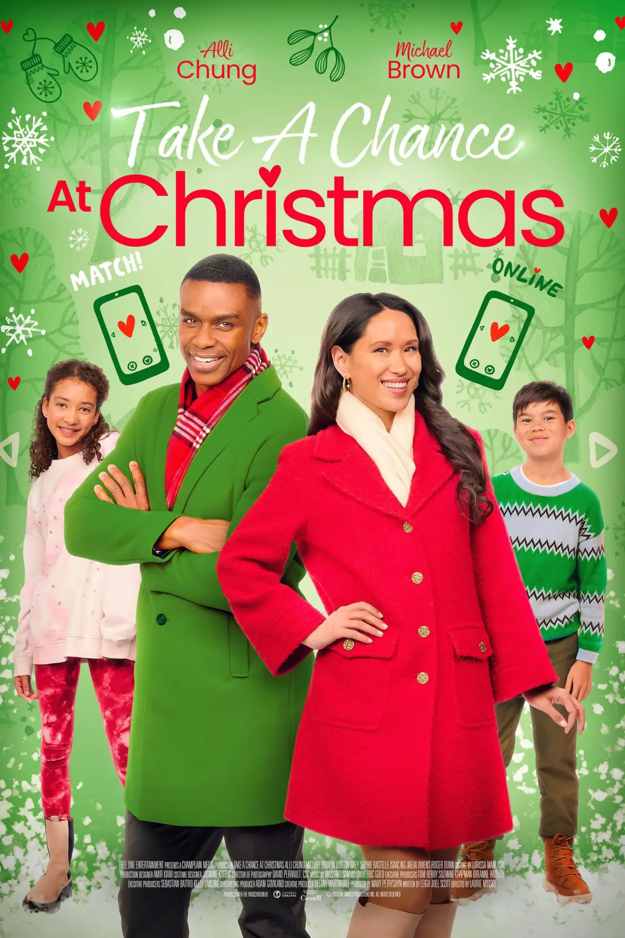 Plakat filmowy "Take a Chance at Christmas"