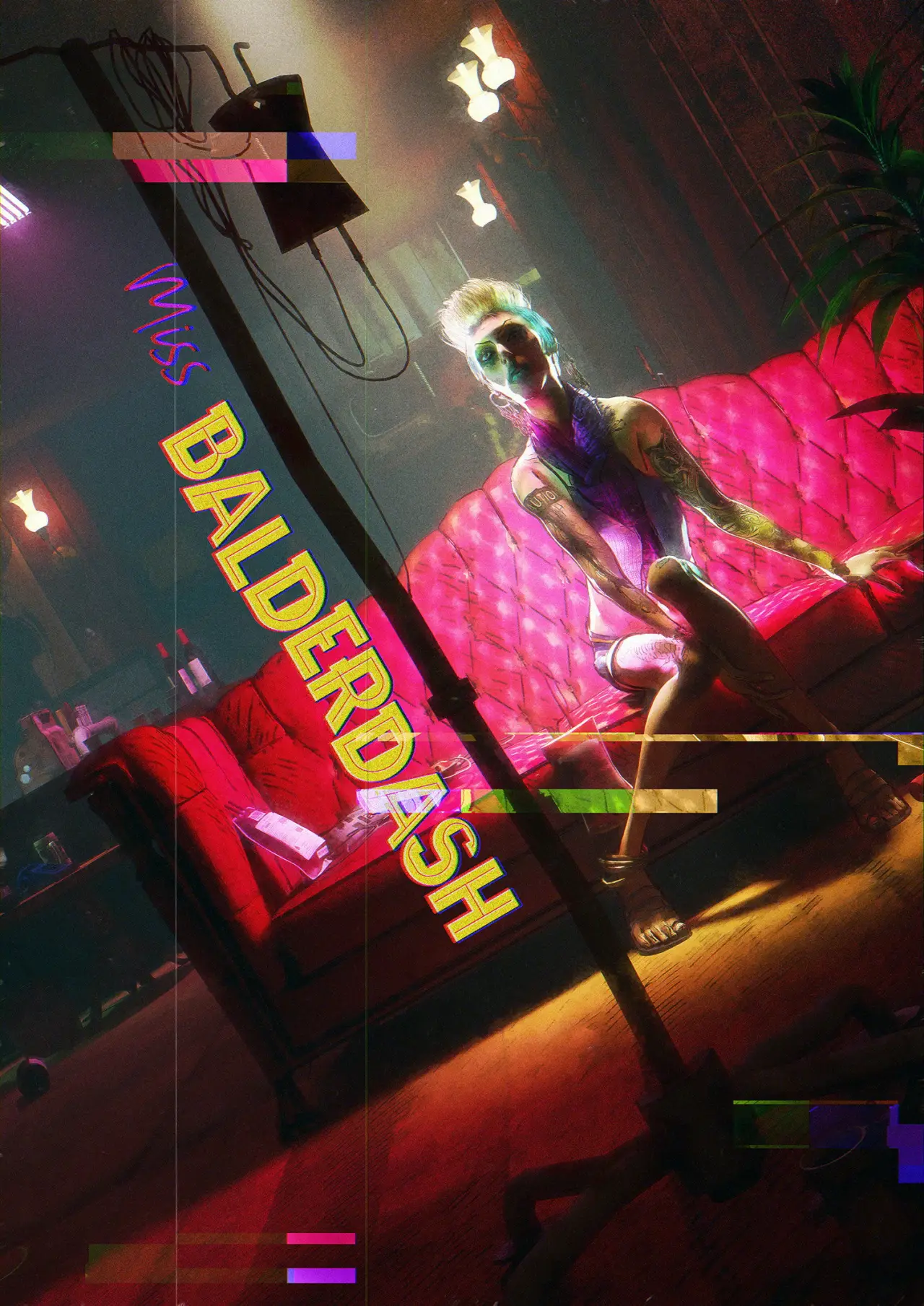Plakat filmowy "Miss Balderdash"