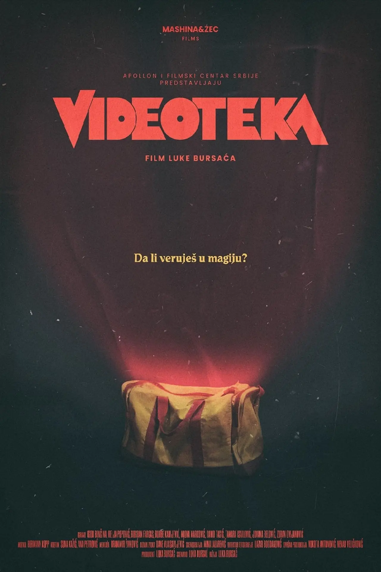 Plakat filmowy "Videoteka"