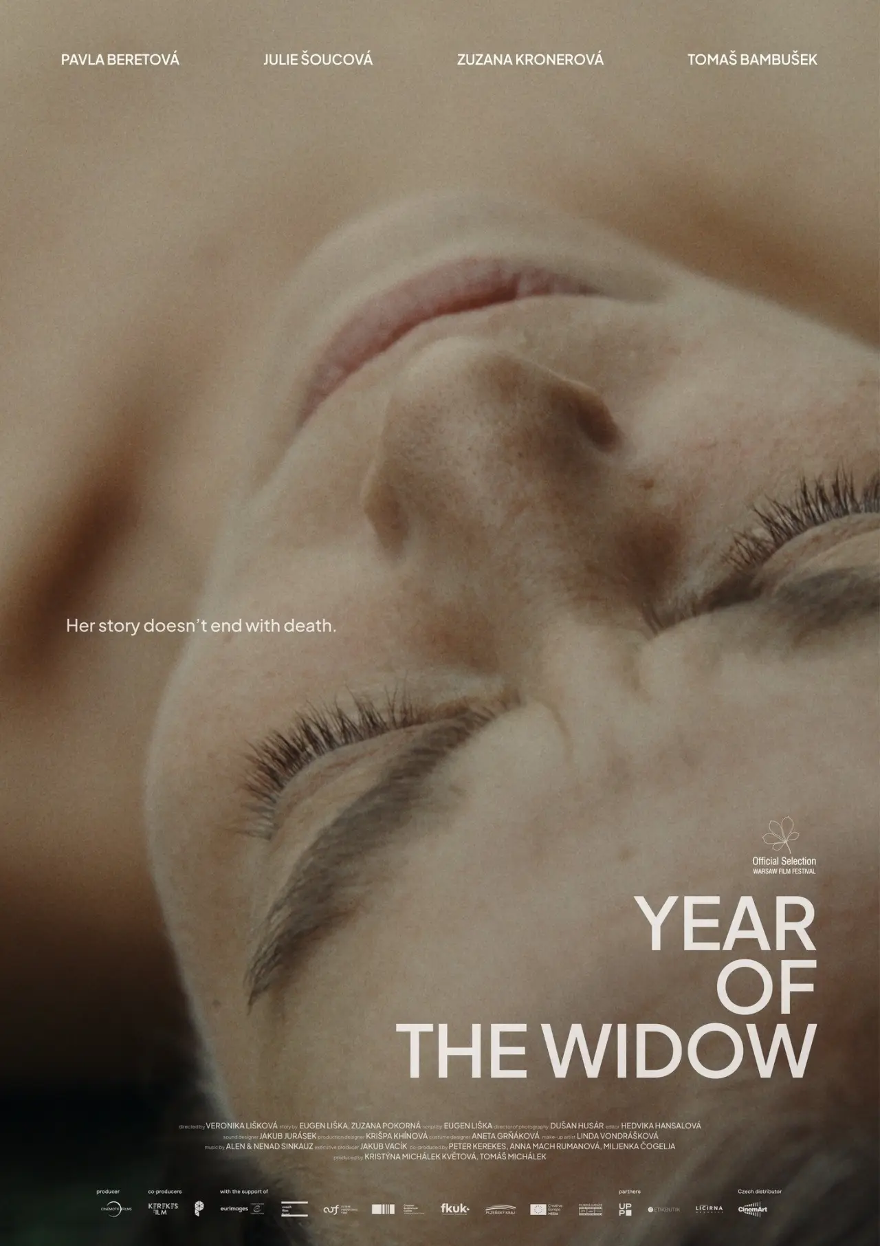 Plakat filmowy "Rok wdowy"