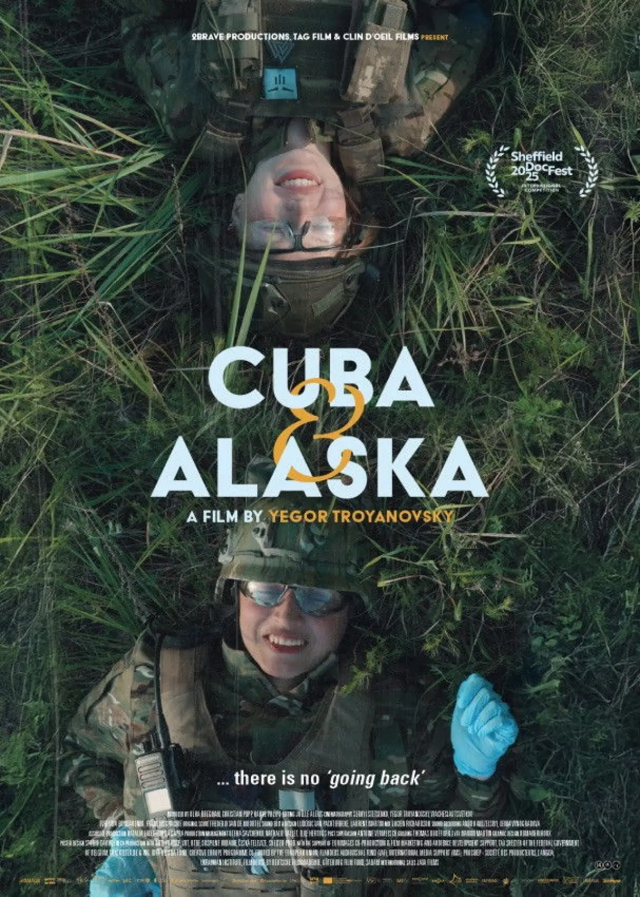 Plakat filmowy "Kuba i Alaska"