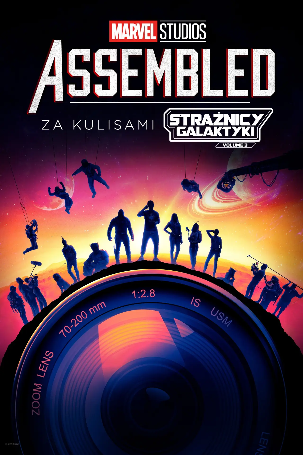 Plakat filmowy "Marvel Studios Assembled: The Making of the Guardians of the Galaxy Vol. 3"