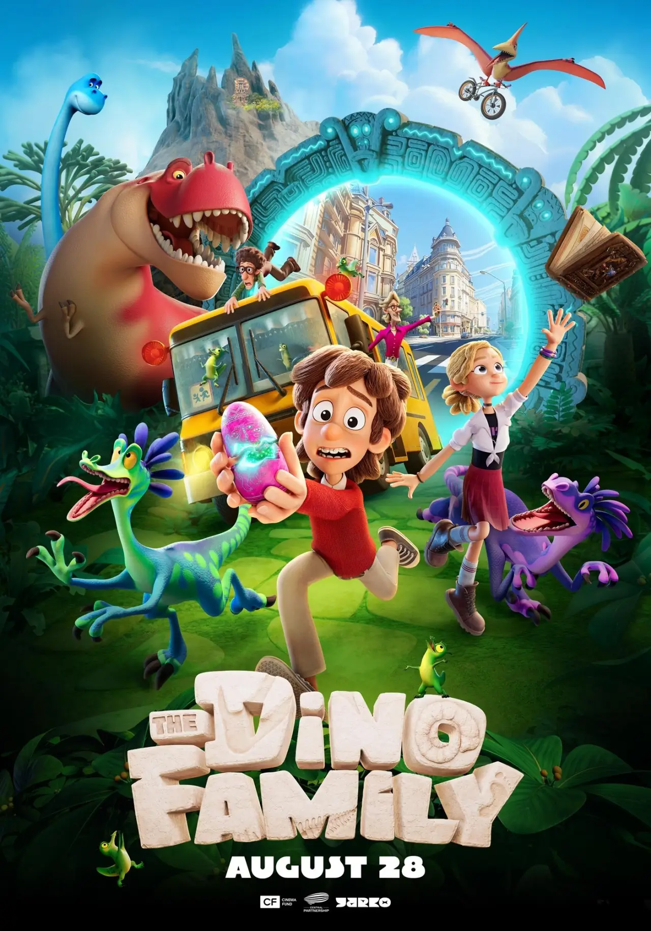 Plakat filmowy "Доктор Динозавров"