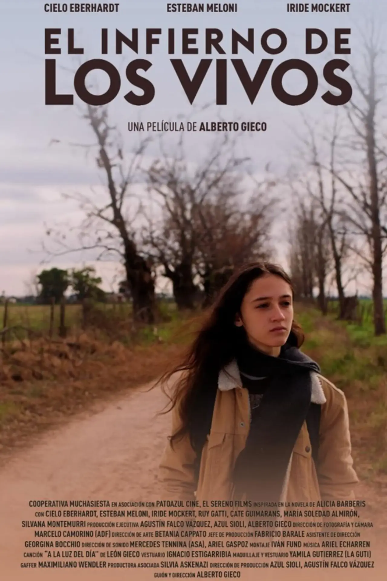 Plakat filmowy "El infierno de los vivos"