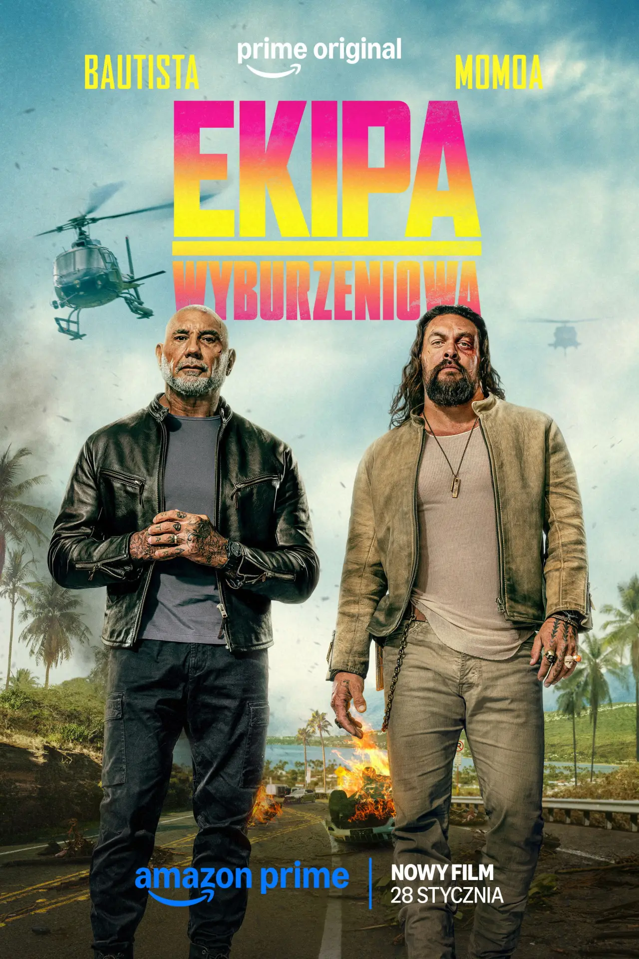 Plakat filmowy "Ekipa wyburzeniowa"