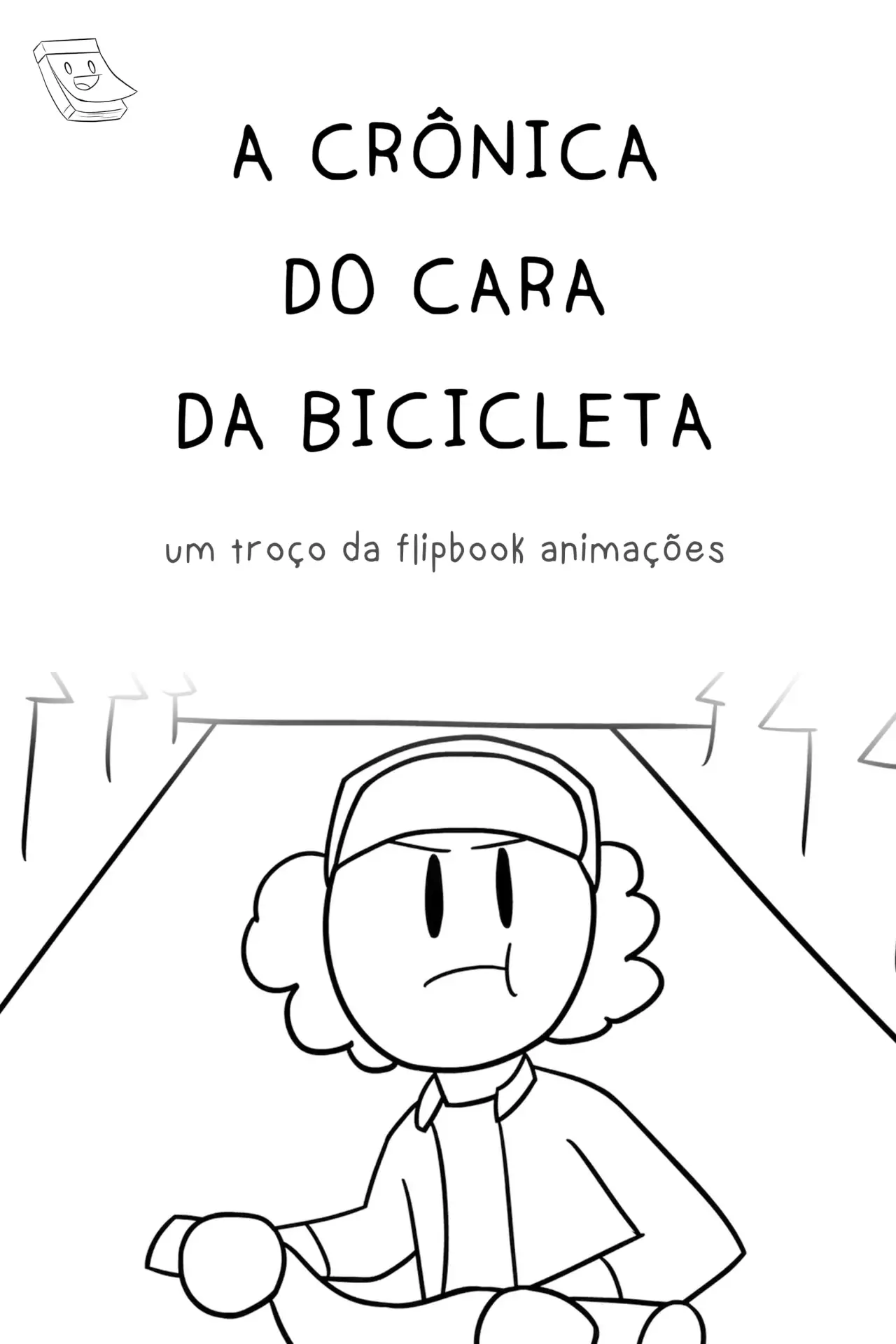 Plakat filmowy "A Crônica do Cara da Bicicleta"