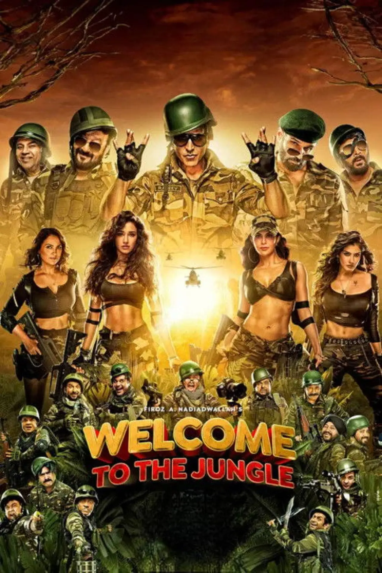 Plakat filmowy "Welcome to the Jungle"