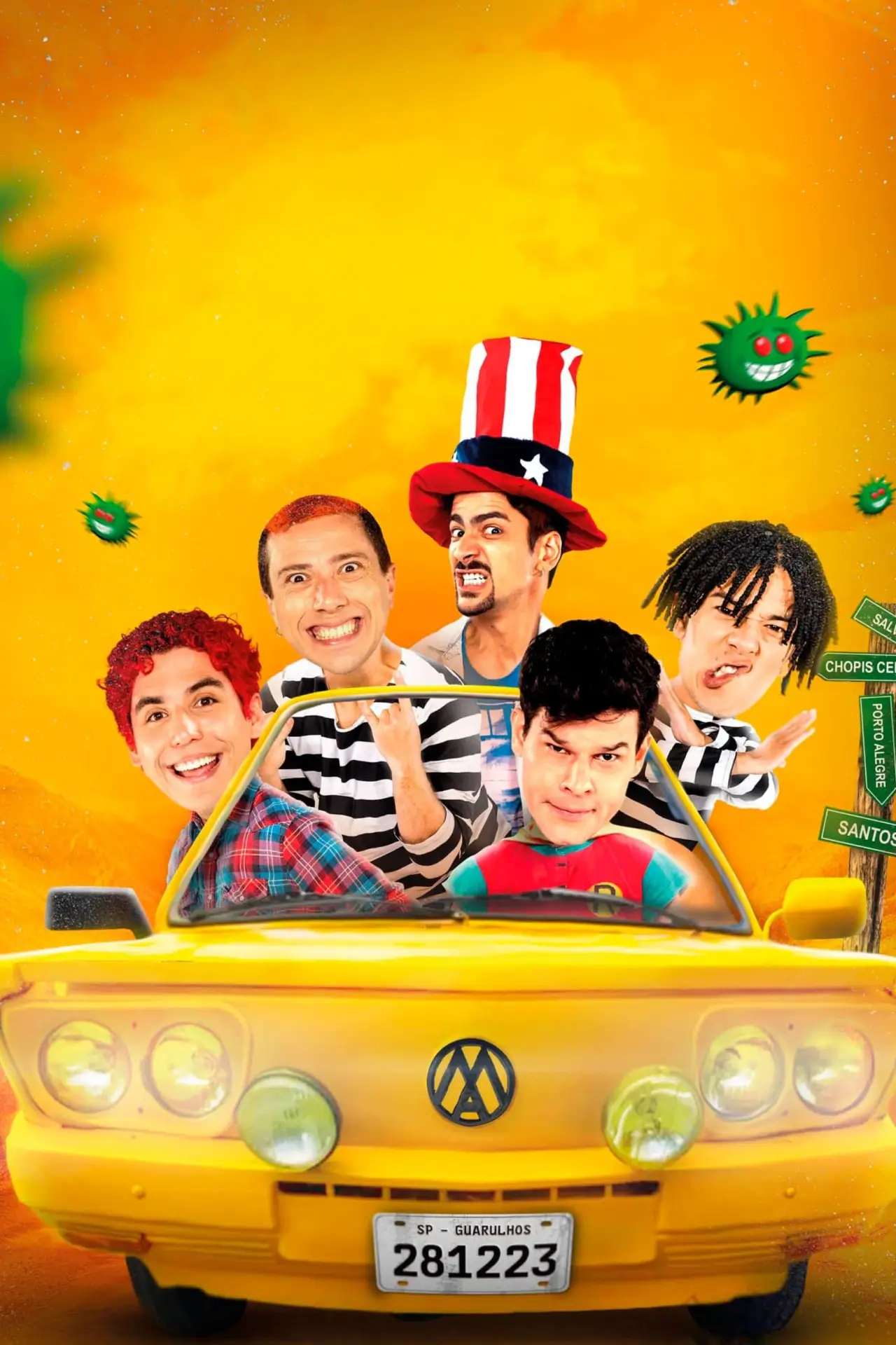 Plakat filmowy "Mamonas Assassinas: O Filme"