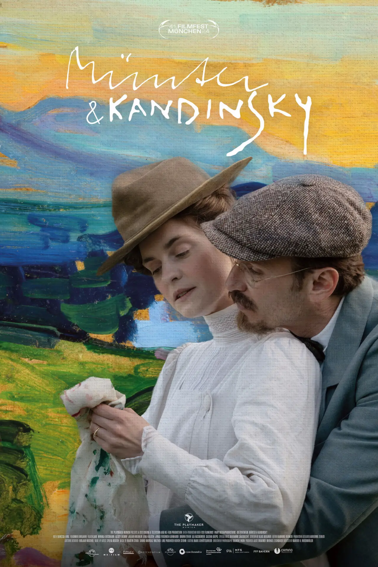 Plakat filmowy "Münter & Kandinsky"