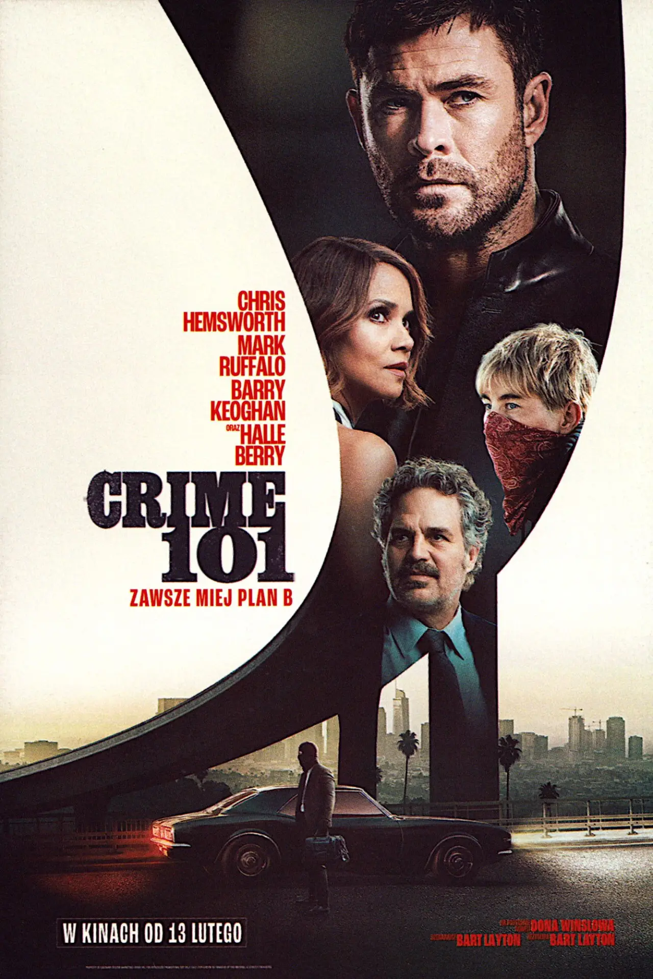 Plakat filmowy "Crime 101"