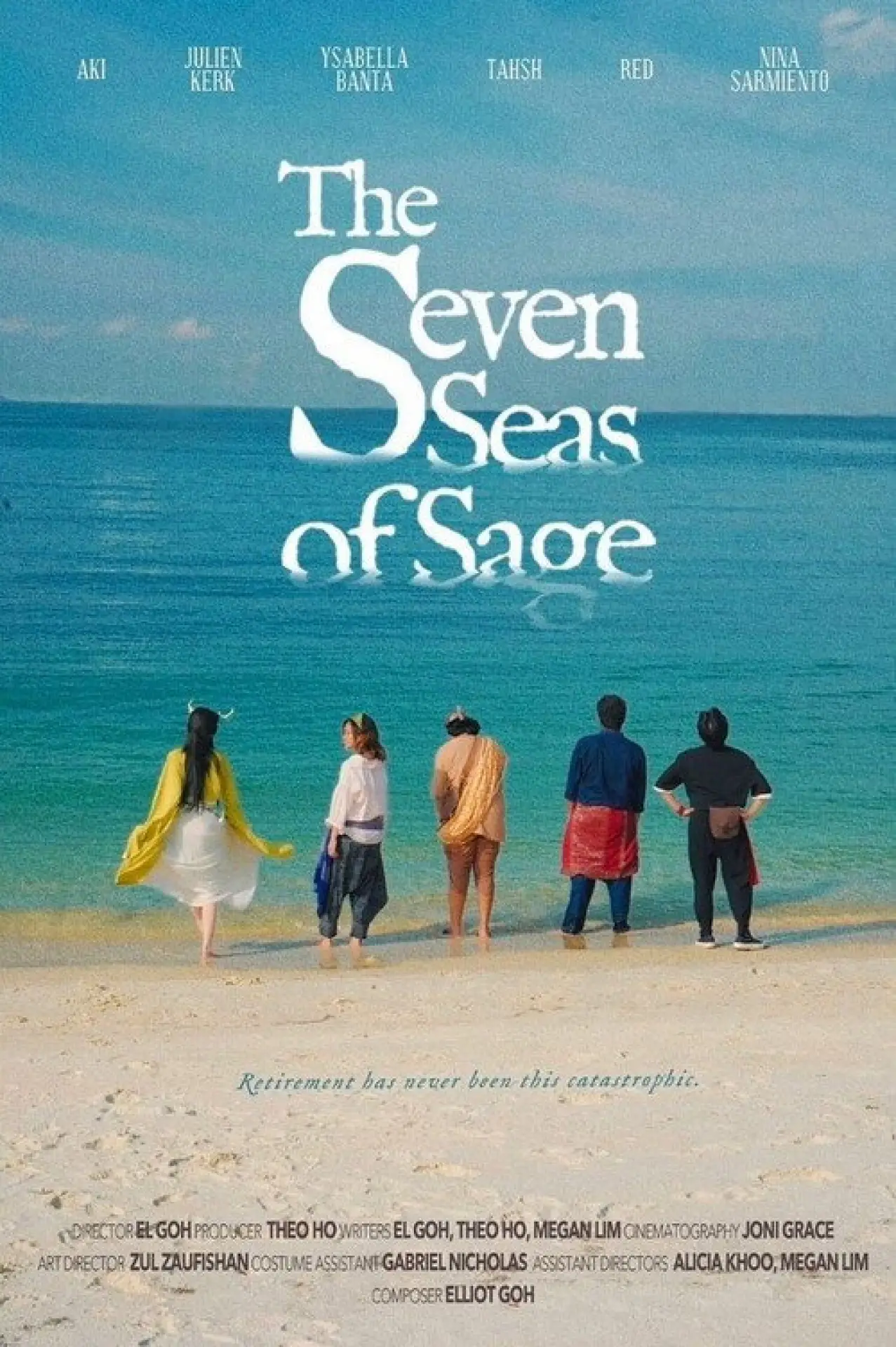 Plakat filmowy "The Seven Seas of Sage"